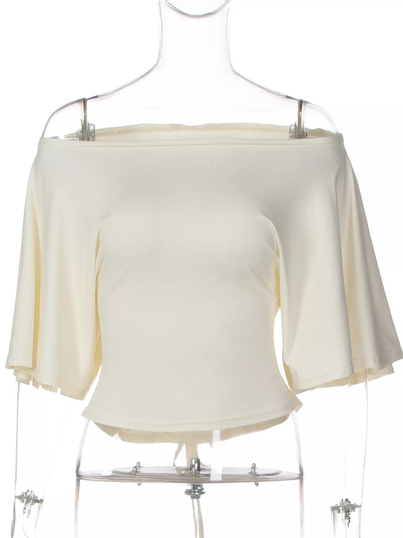 Boat Neck Short Sleeve T-Shirt