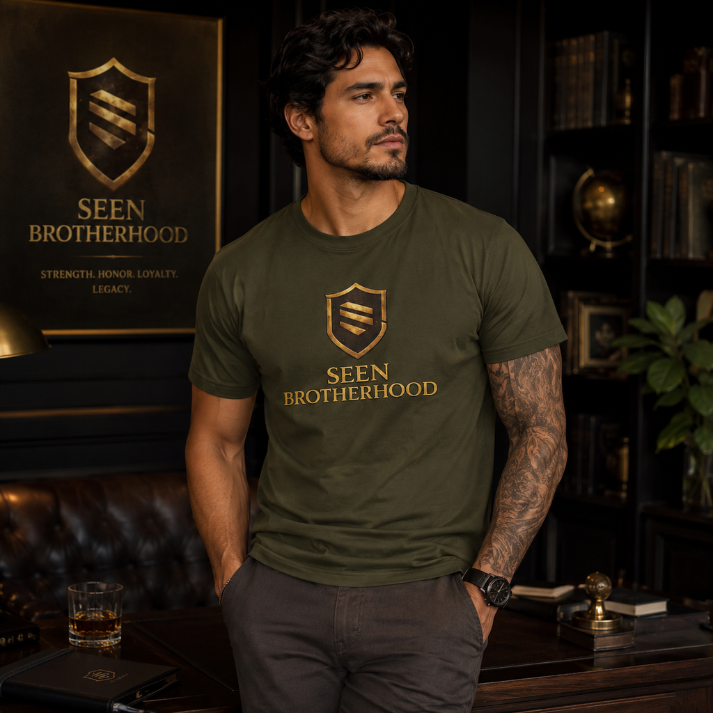 SEEN Brotherhood Tee – Premium Graphic T-Shirt | Faith-Based Men’s Streetwear