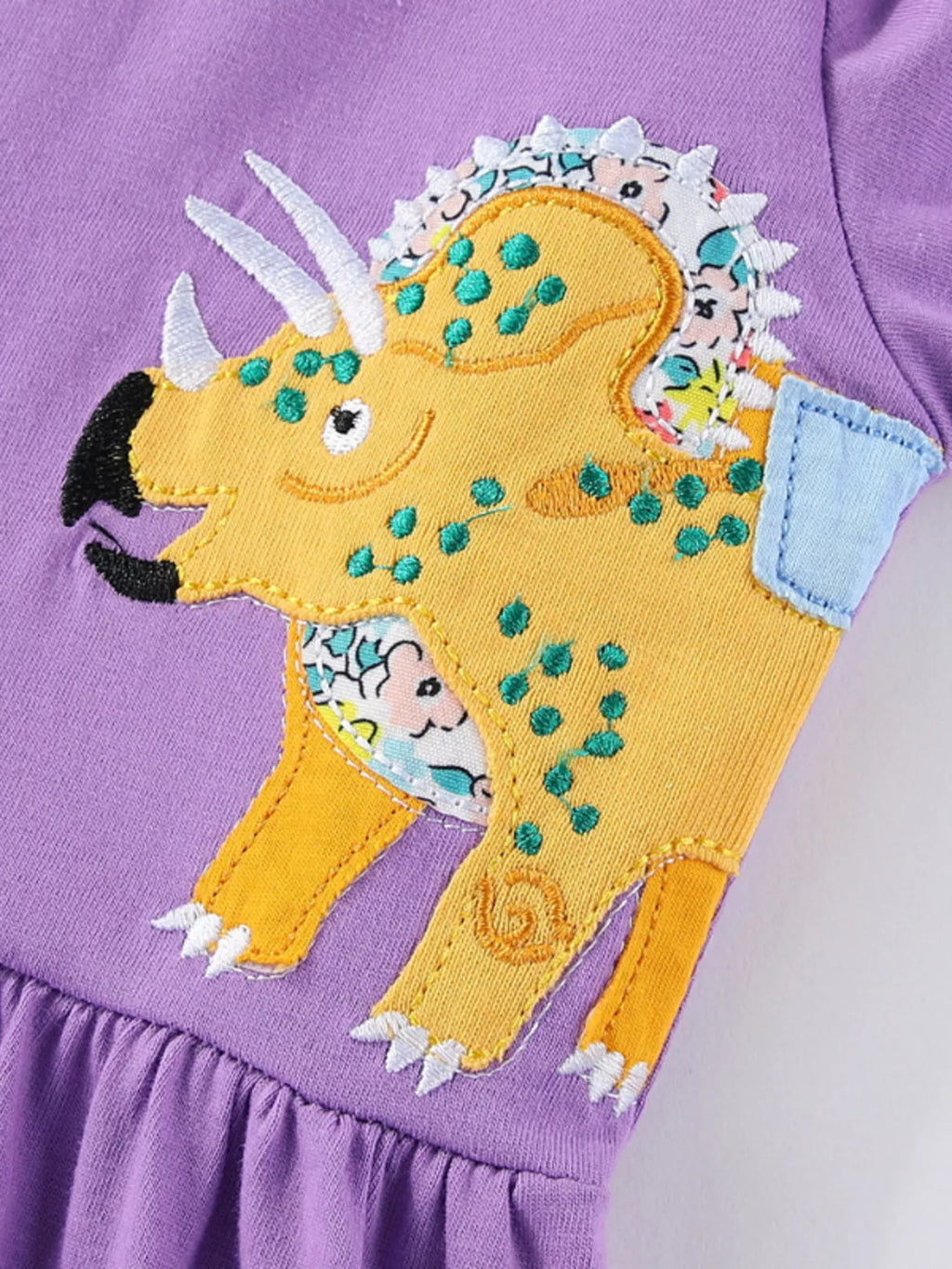 Children's Dinosaur Long Sleeve Dress
