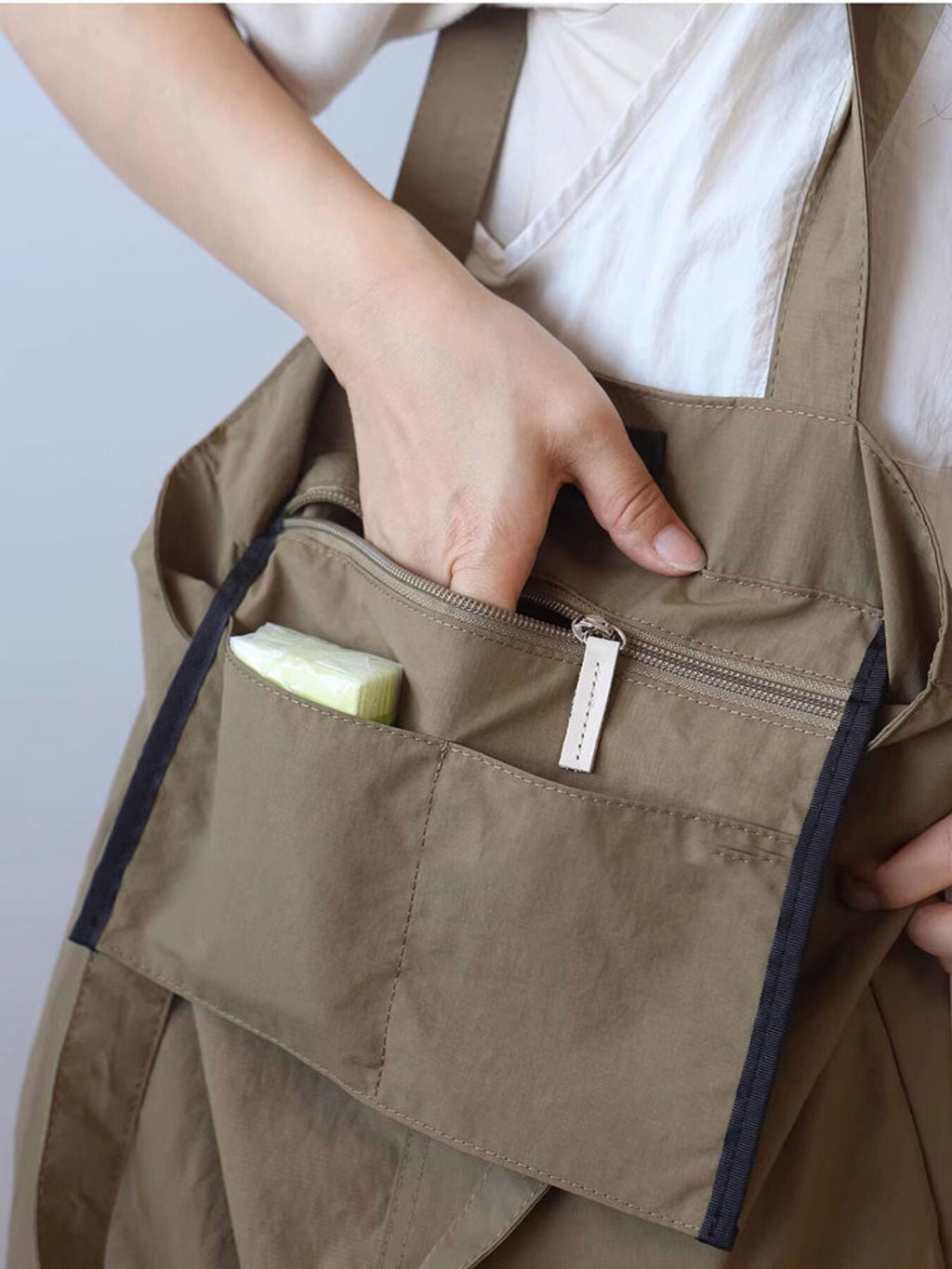 Casual Lightweight Nylon Shoulder Bag