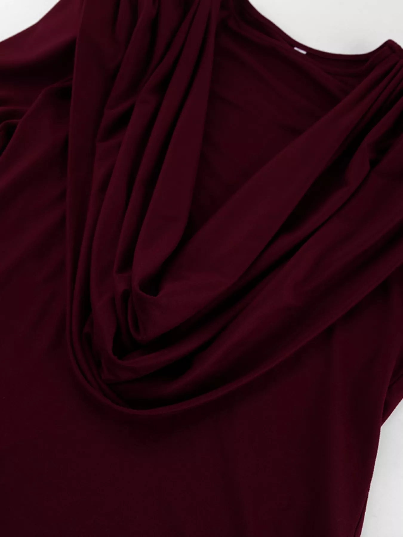 Ruched Long Sleeve T-Shirt