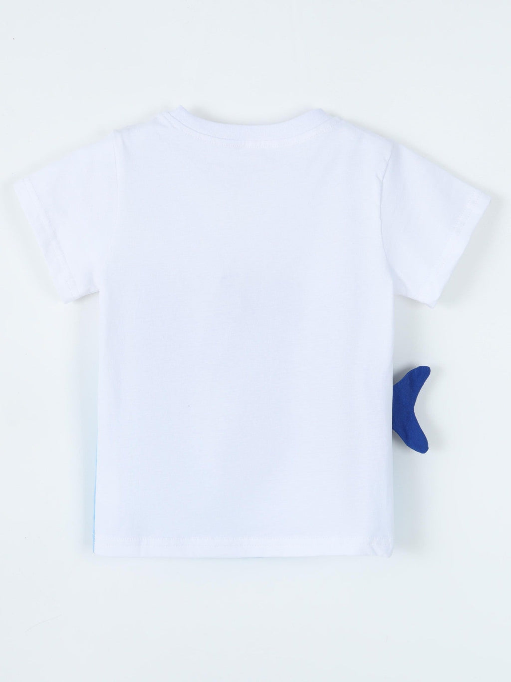 Children's Shark Graphic Round Neck T-Shirt