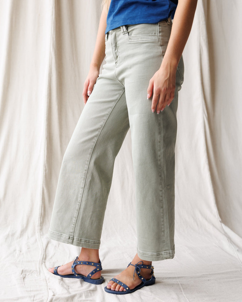 Super High Wide Cropped Utility