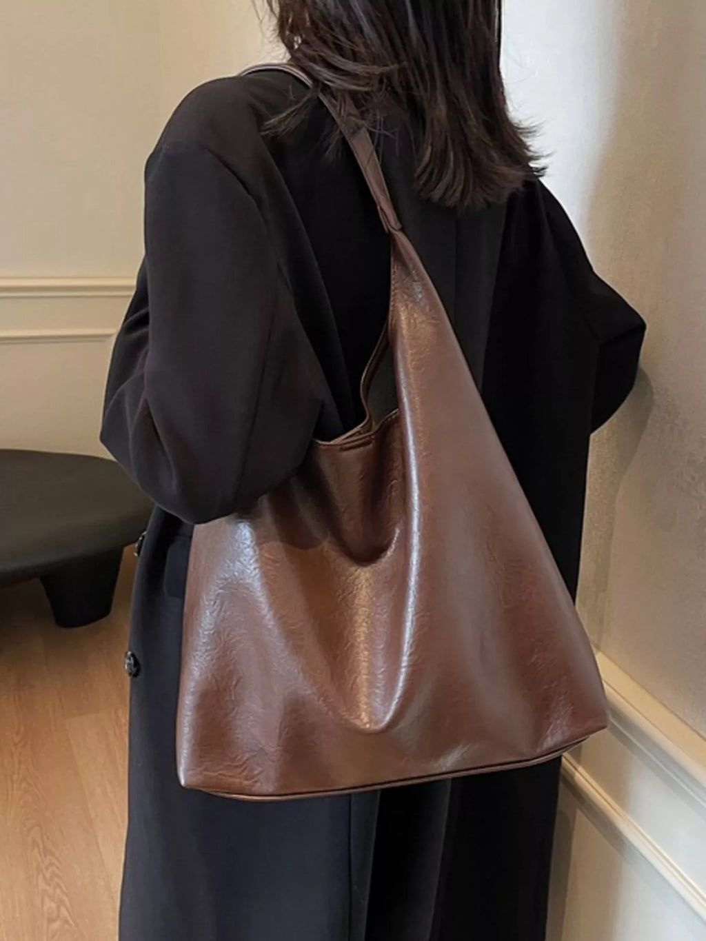 PU Leather Tote Bag