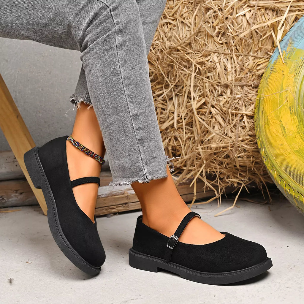 Round Toe Slip-Ons