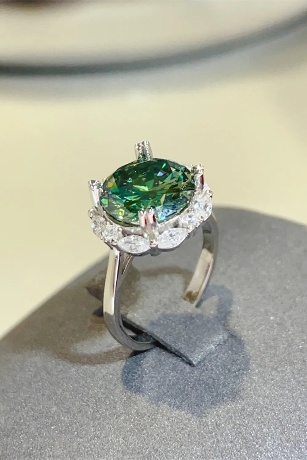 5 Carat Moissanite 925 Sterling Silver Ring
