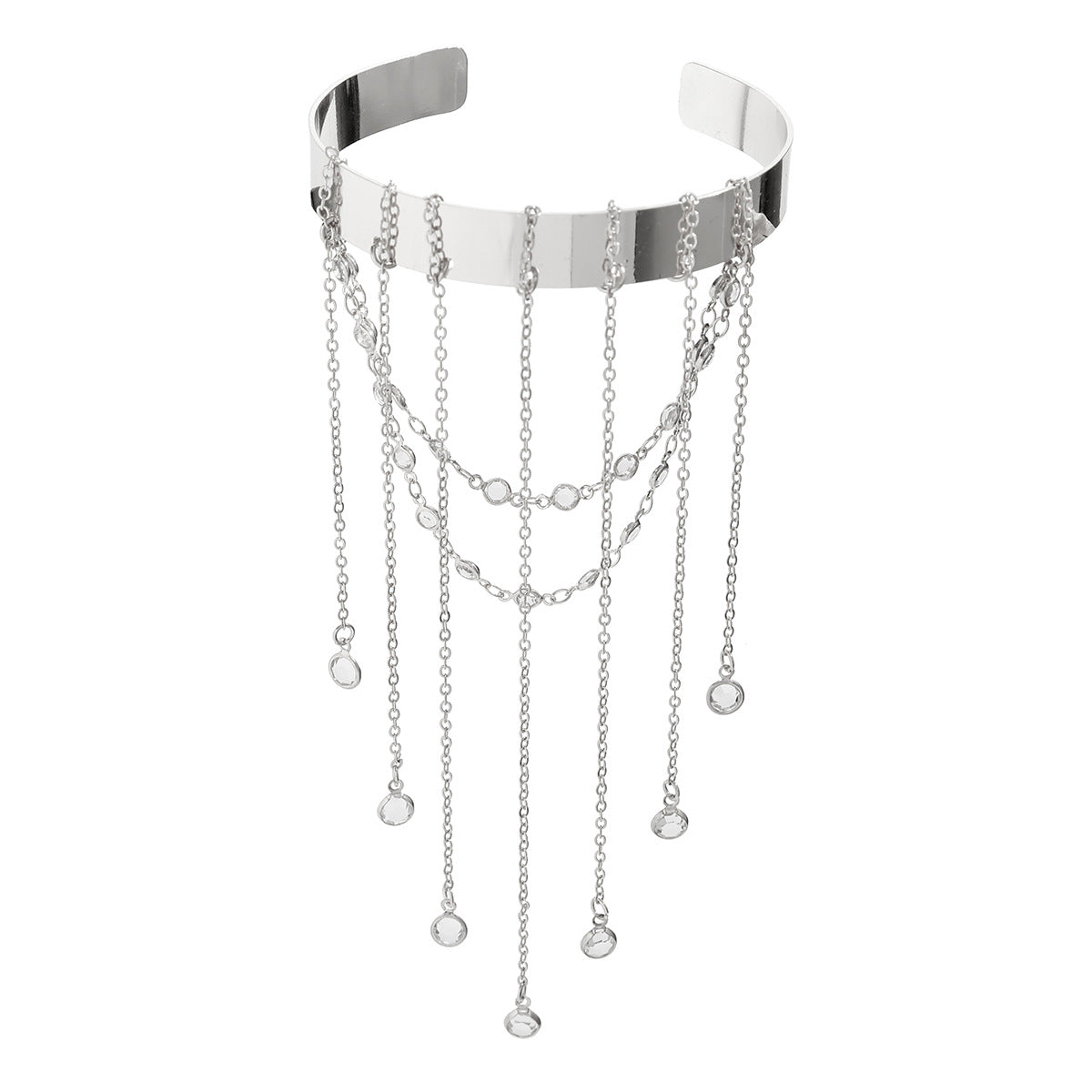 Western style beaded tassel arm chain jewelry Bohemian love arm bracelet for women