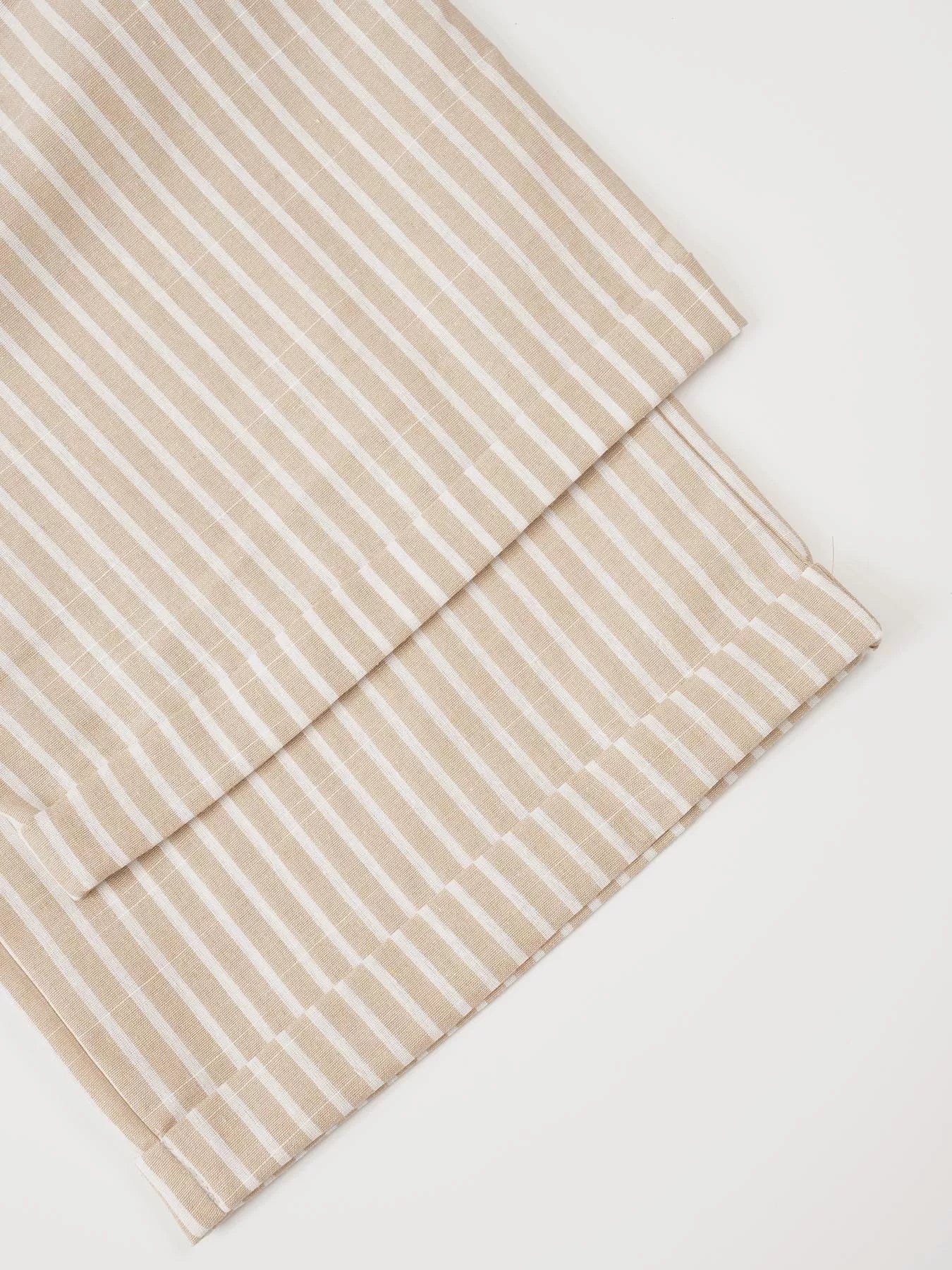 Striped High-Waisted Wide Leg Pants