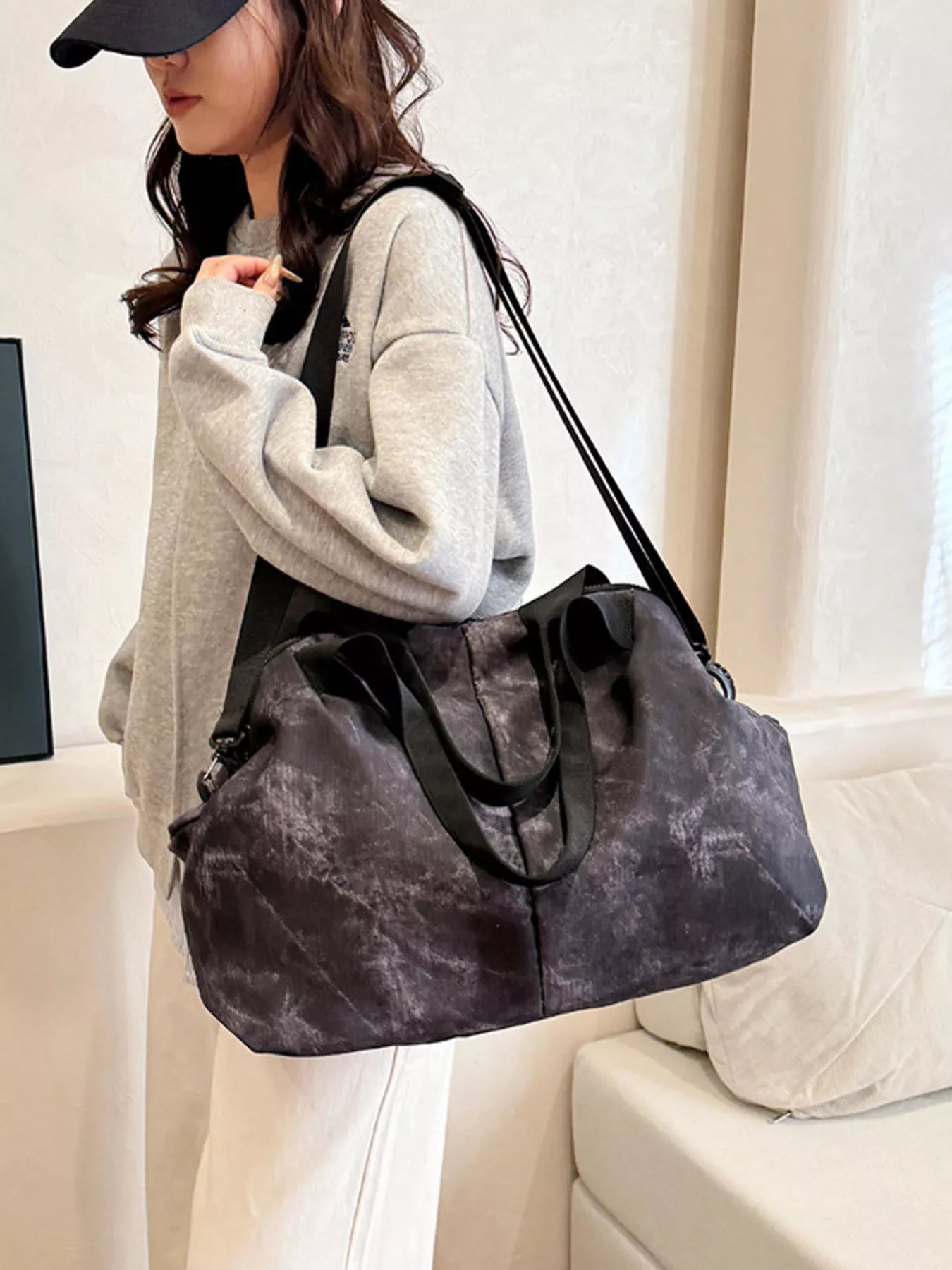 Tie-Dye Pattern Large Capacity Travel Bag