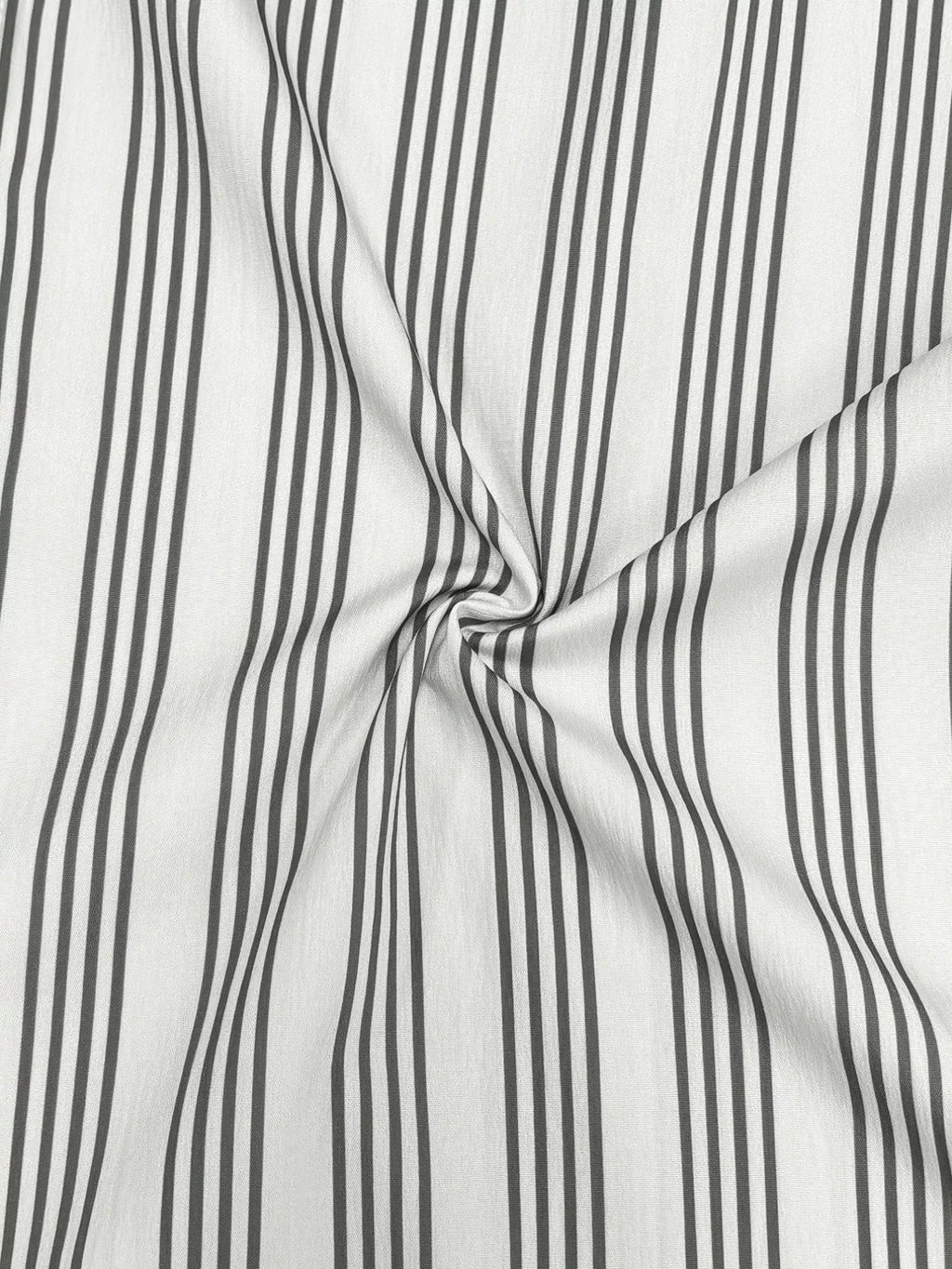 Plus Size Striped Button Front Midi Dress