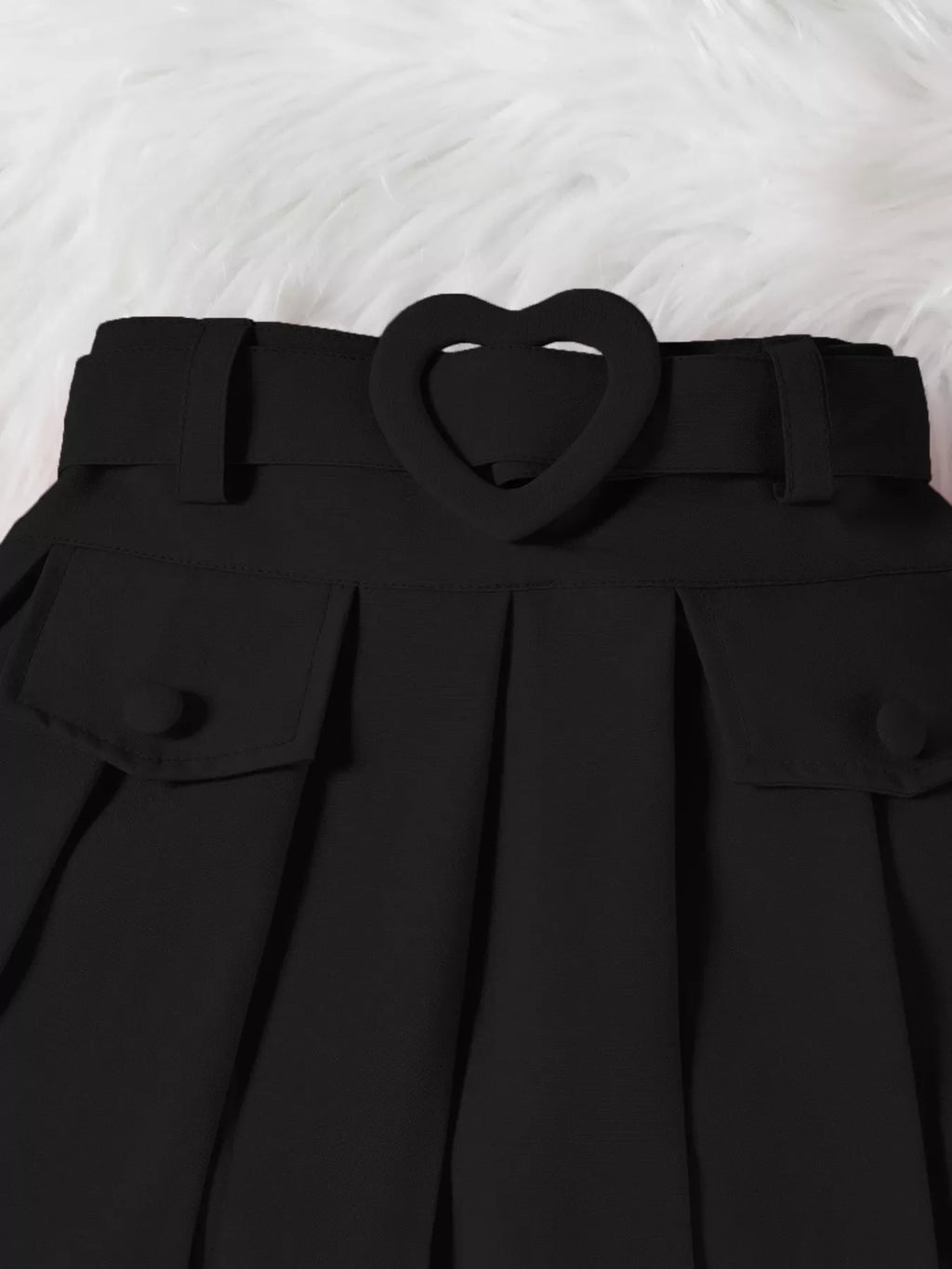 Children's Bowknot Vest & Pleated Skirt Set