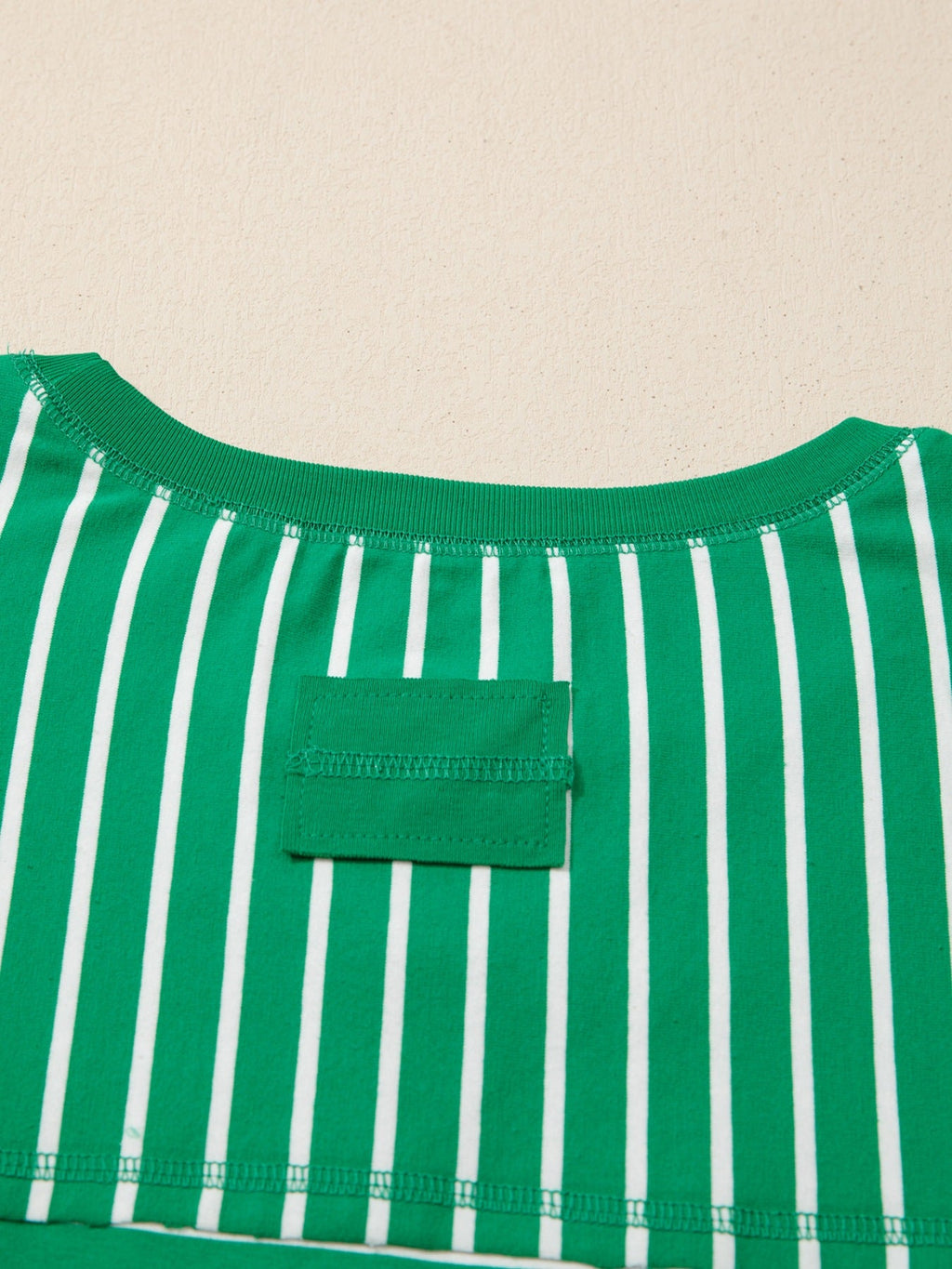 Striped Short Sleeve Relaxed-Fit T-Shirt