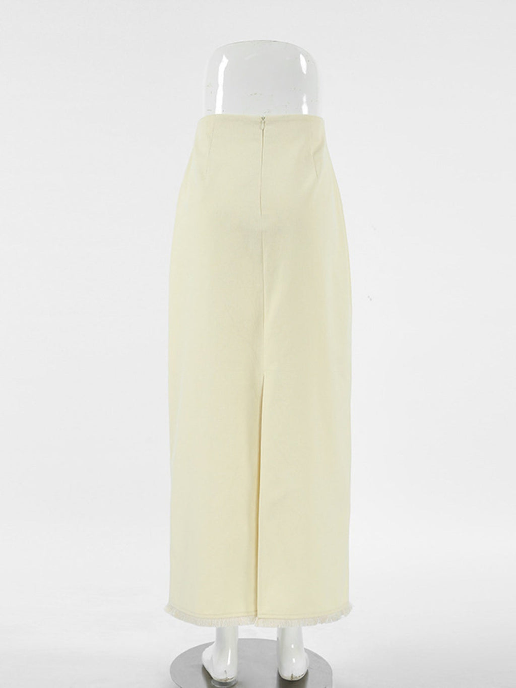 Slit Midi Skirt