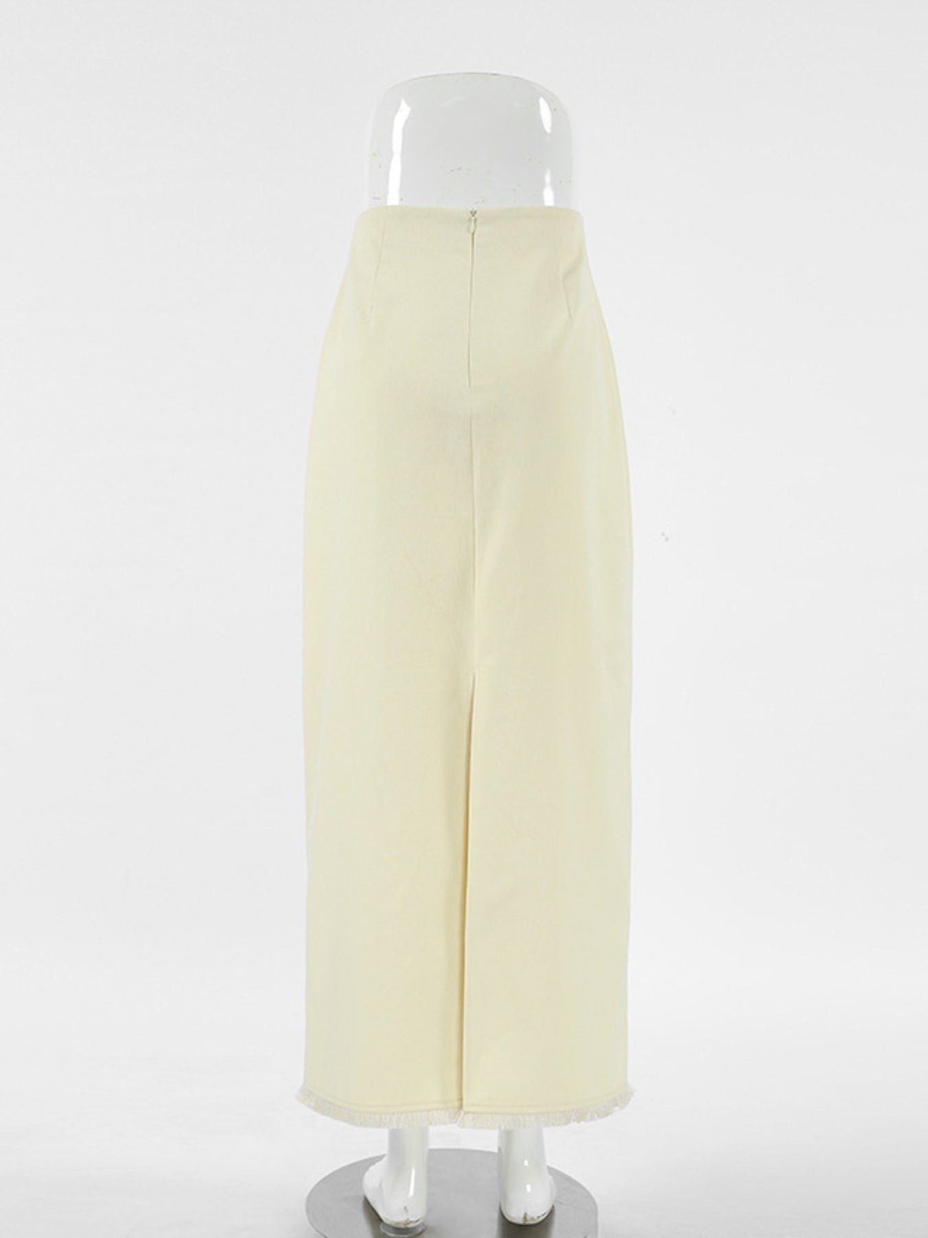 Slit Midi Skirt