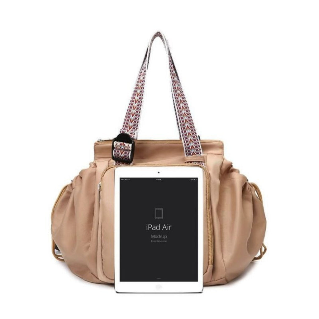 Drawstring Closure Travel Backpack Bag