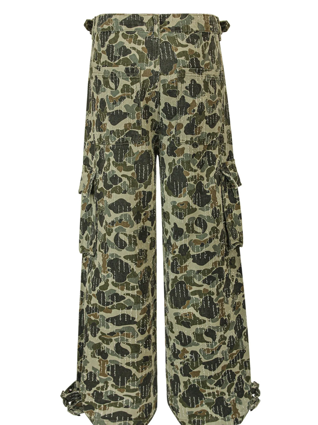 Men's Camouflage Cargo Pants with Multiple Pockets