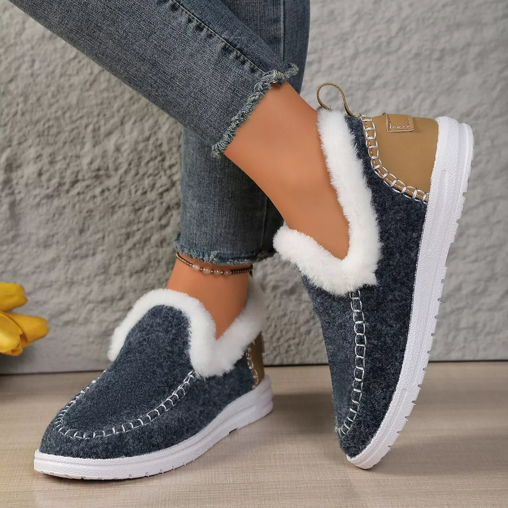 Plush-Lined Slip-Ons