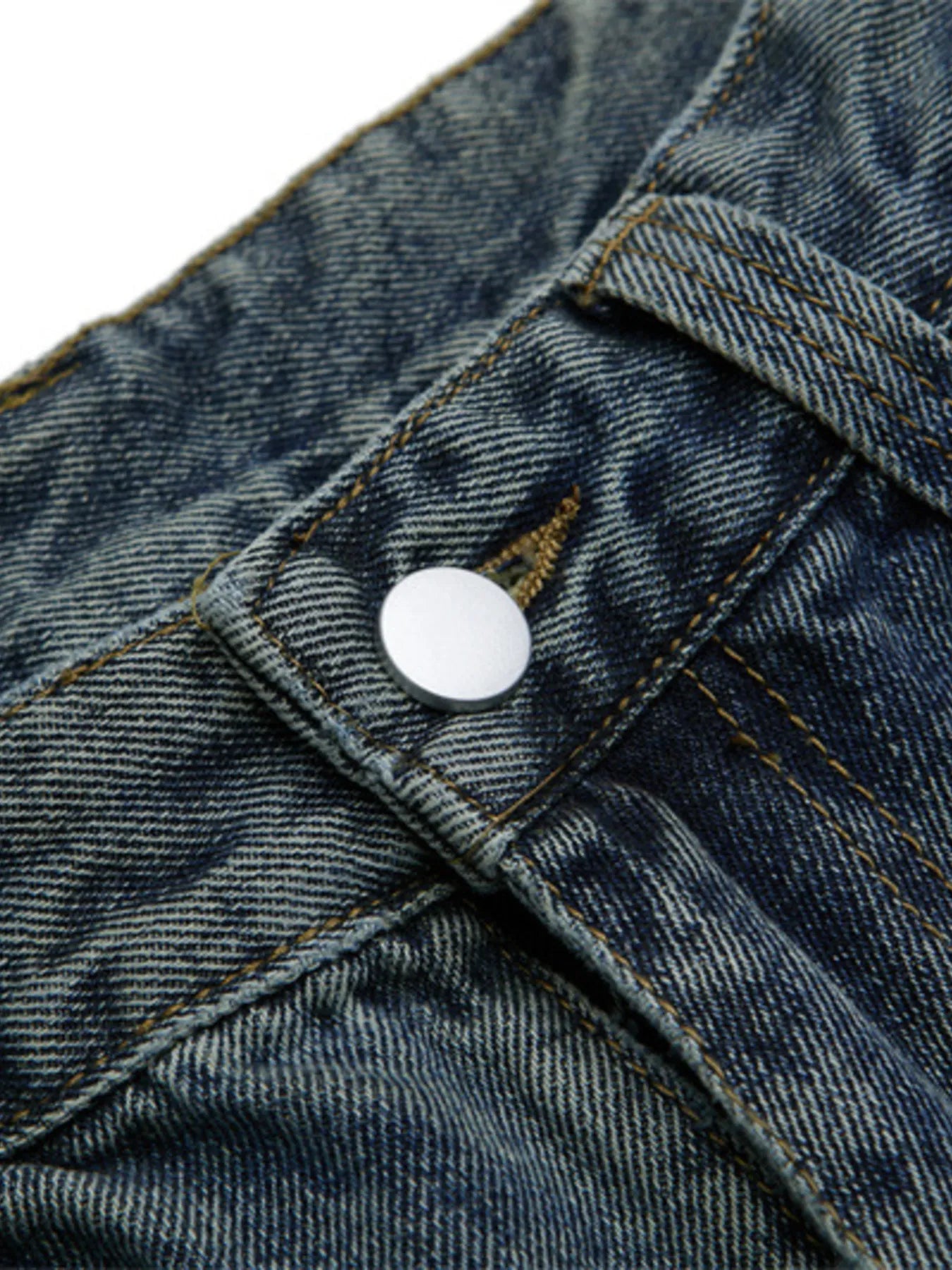 Men's Wide Leg Cargo Jeans