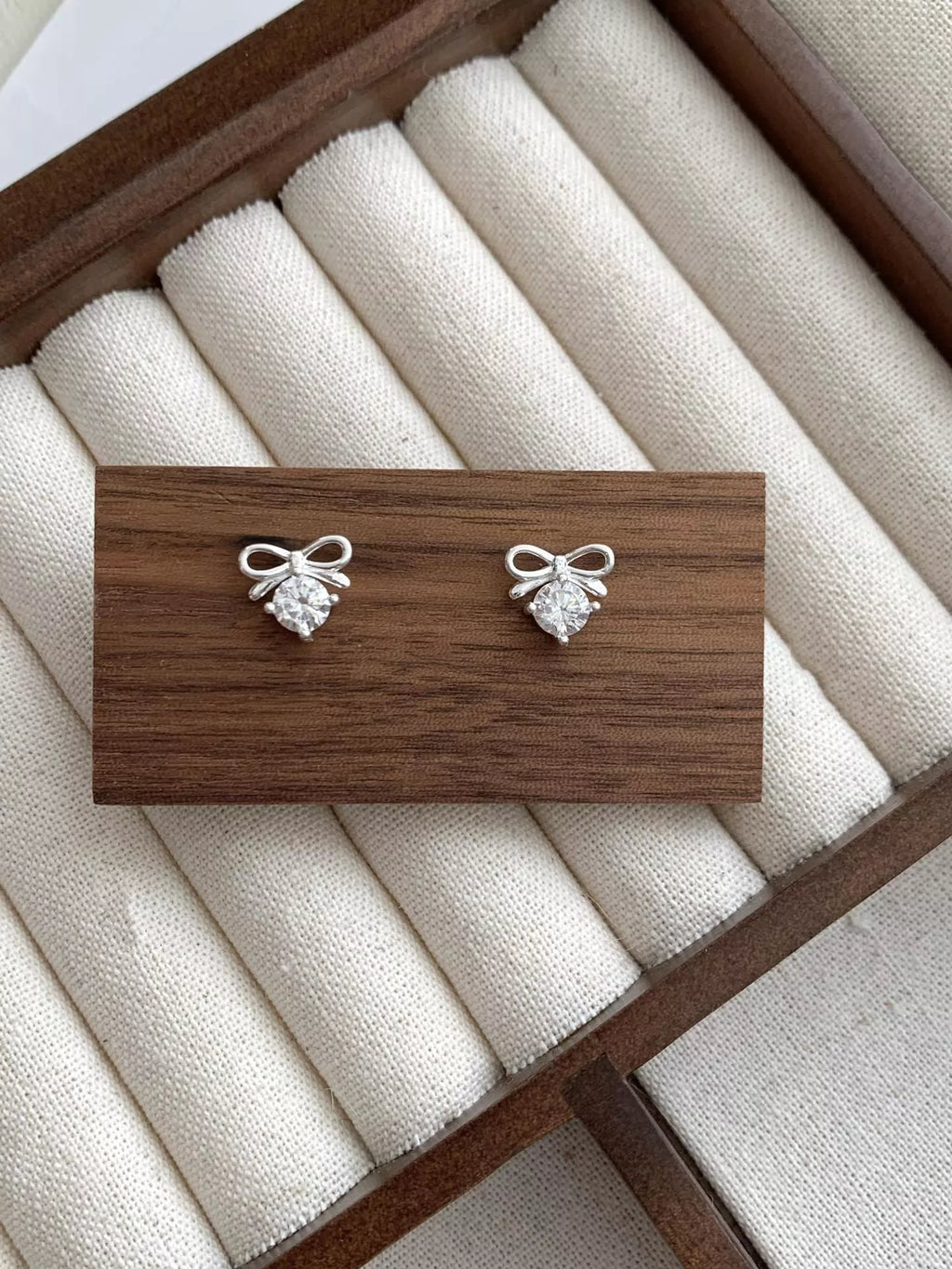 Bowknot Stud Earrings