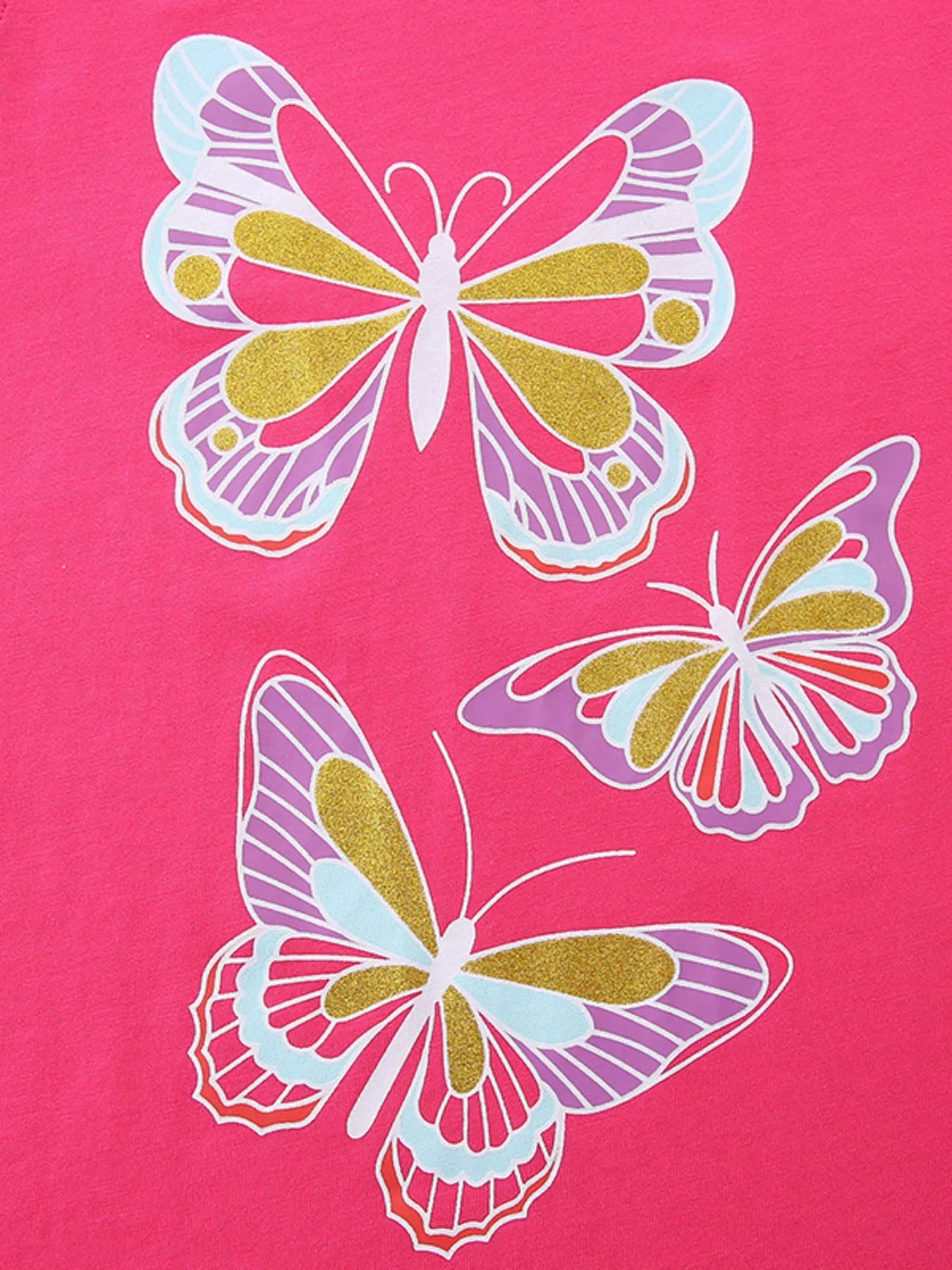 Children's Butterfly Top and Shorts Set