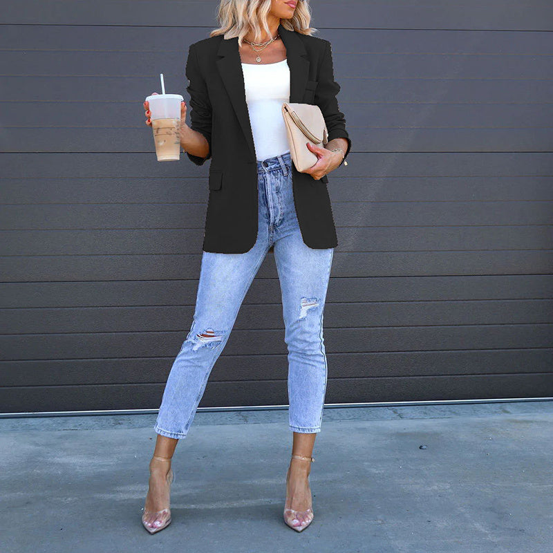 Women’s Open‑Front Casual Blazer