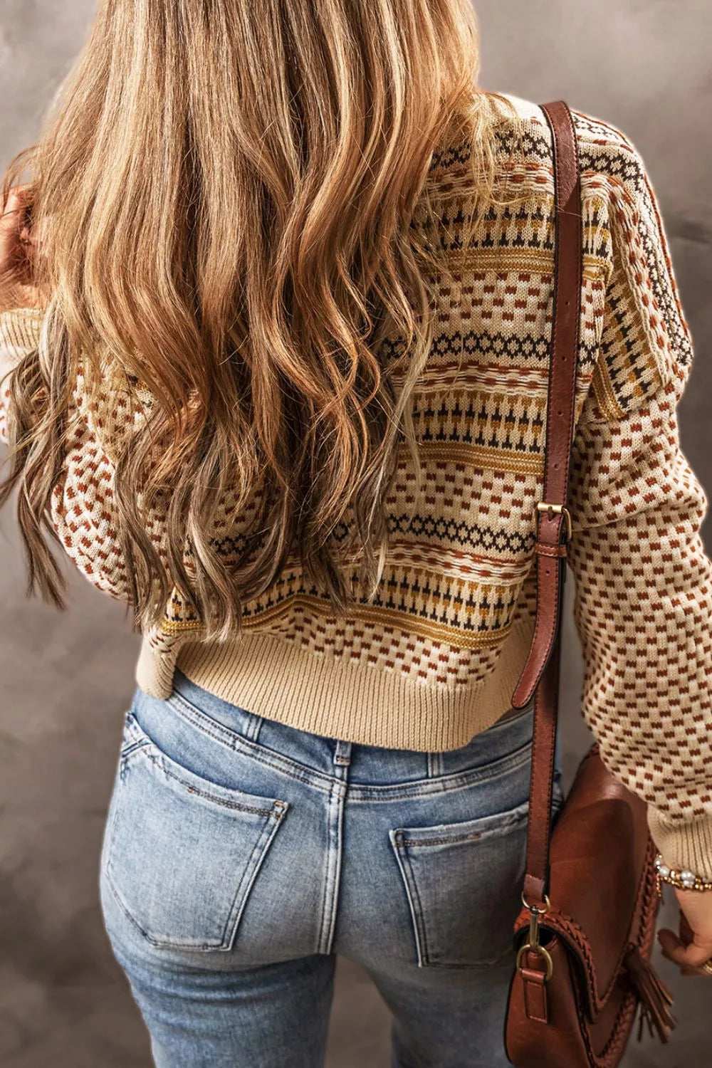 Button Down Long Sleeve Cardigan