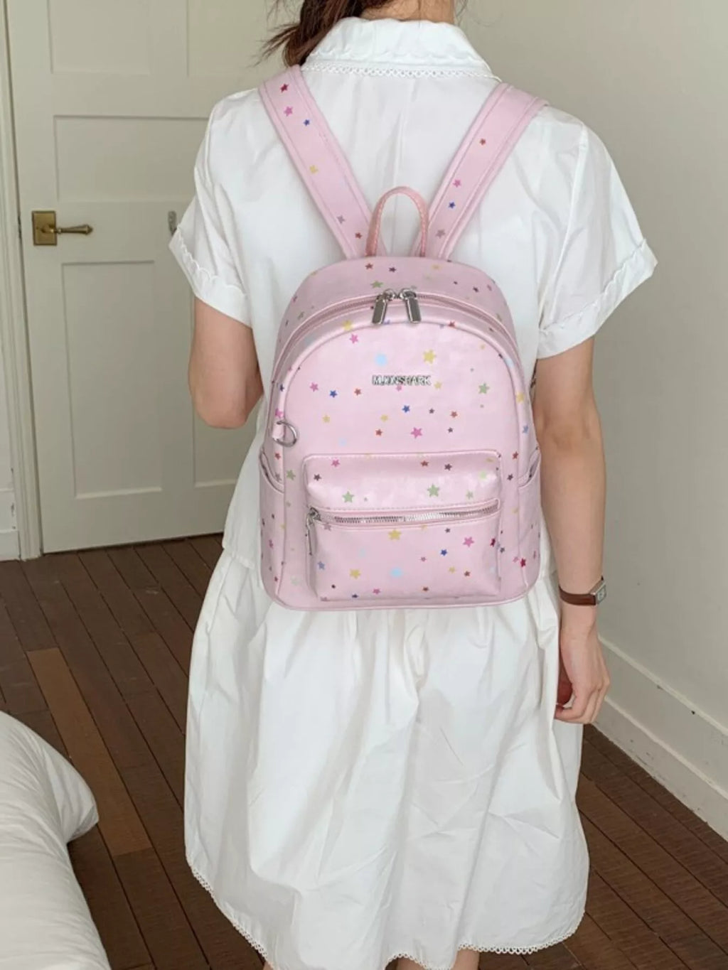 Star Pattern Backpack Bag