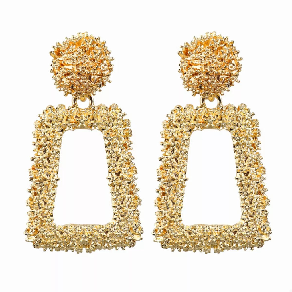 Geometric Dangle Earrings