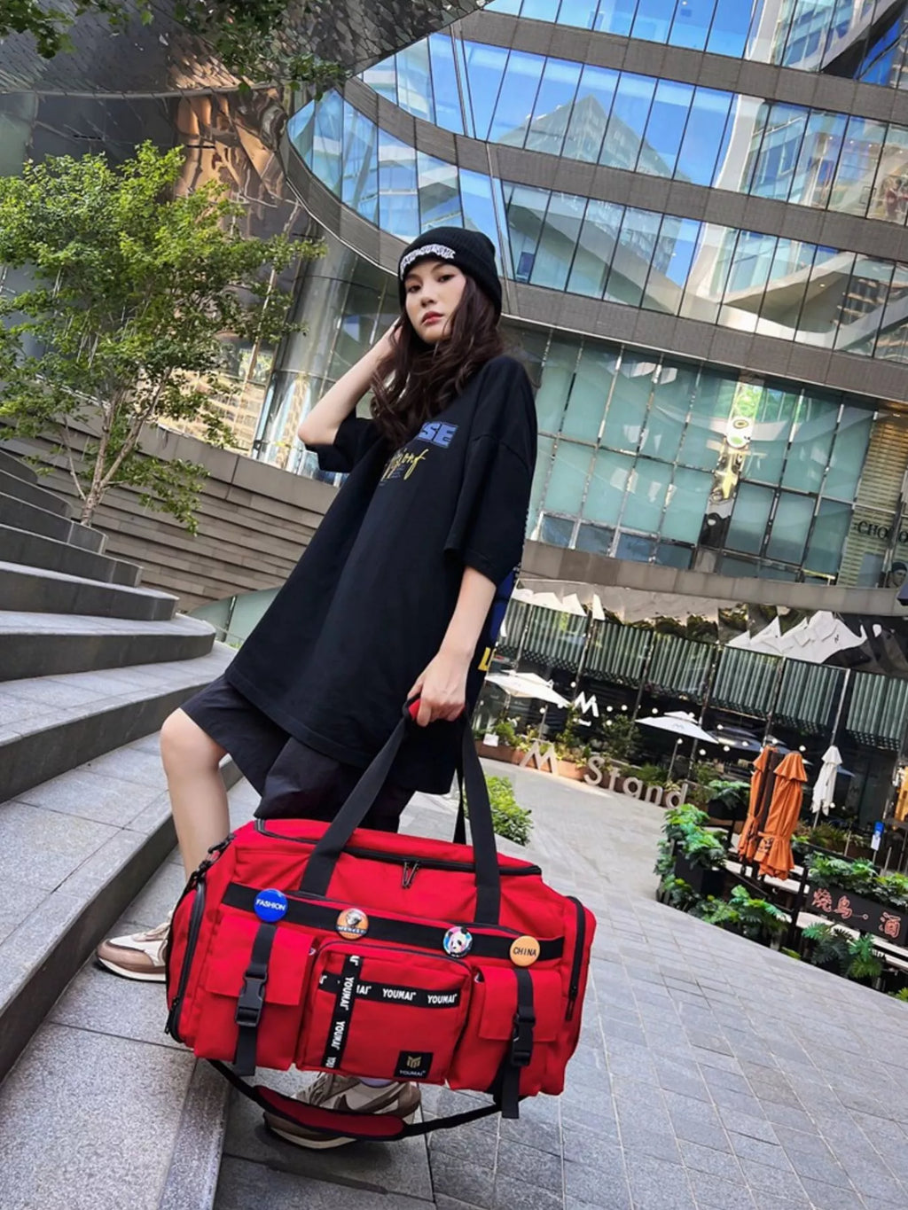Multiple Pockets Travel Bag