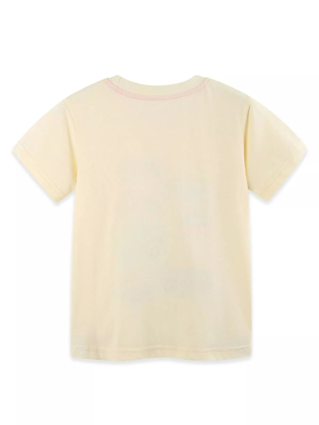 Children's Vehicle Print Crew Neck Short Sleeve T-Shirt