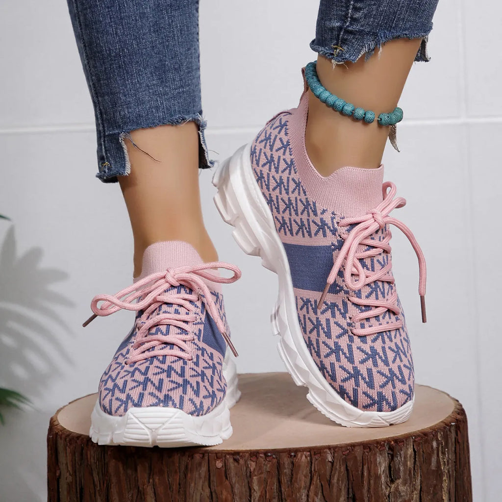 Lace Up Platform Sneakers