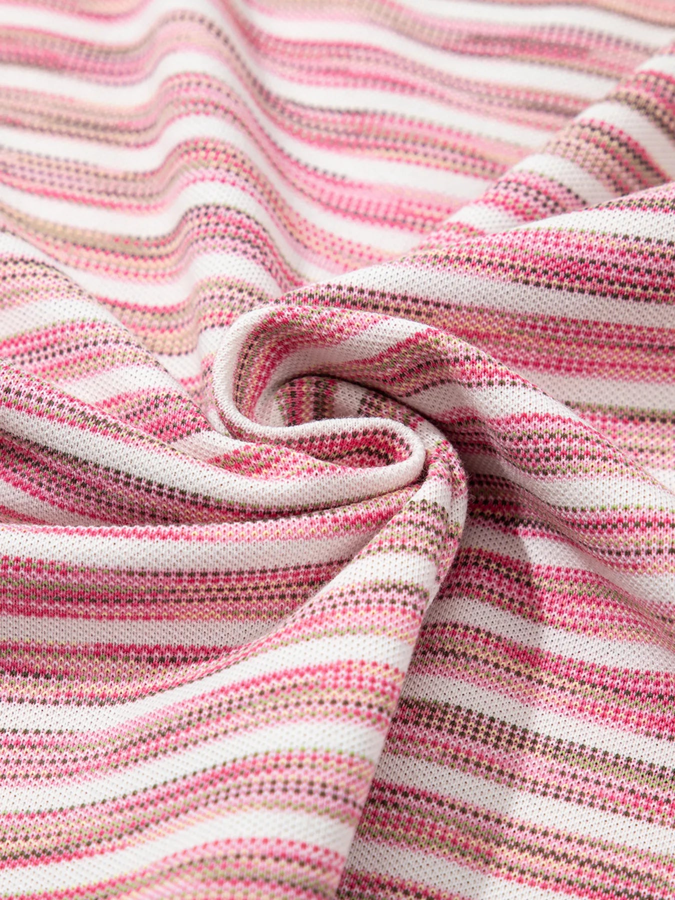 Striped Scoop Neck Tank Top