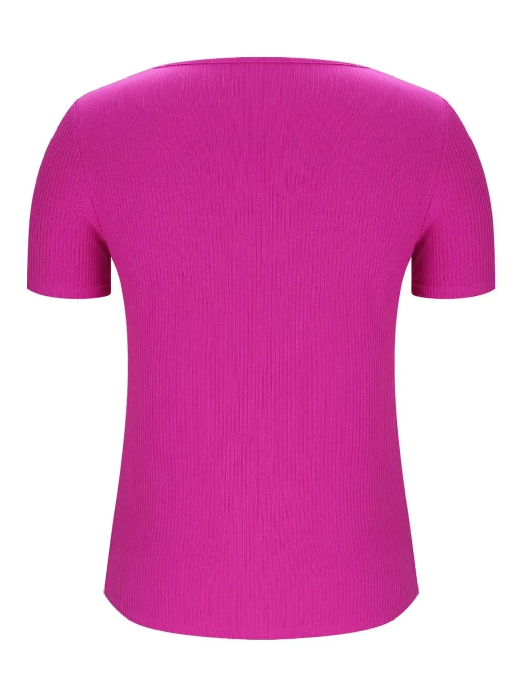 Solid V-Neck Short Sleeve T-Shirt