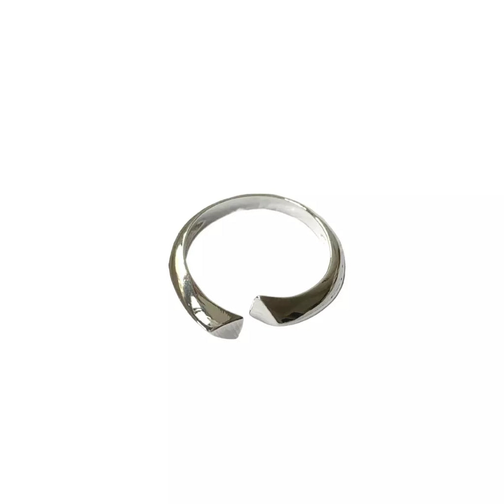 925 Sterling Silver Bypass Ring