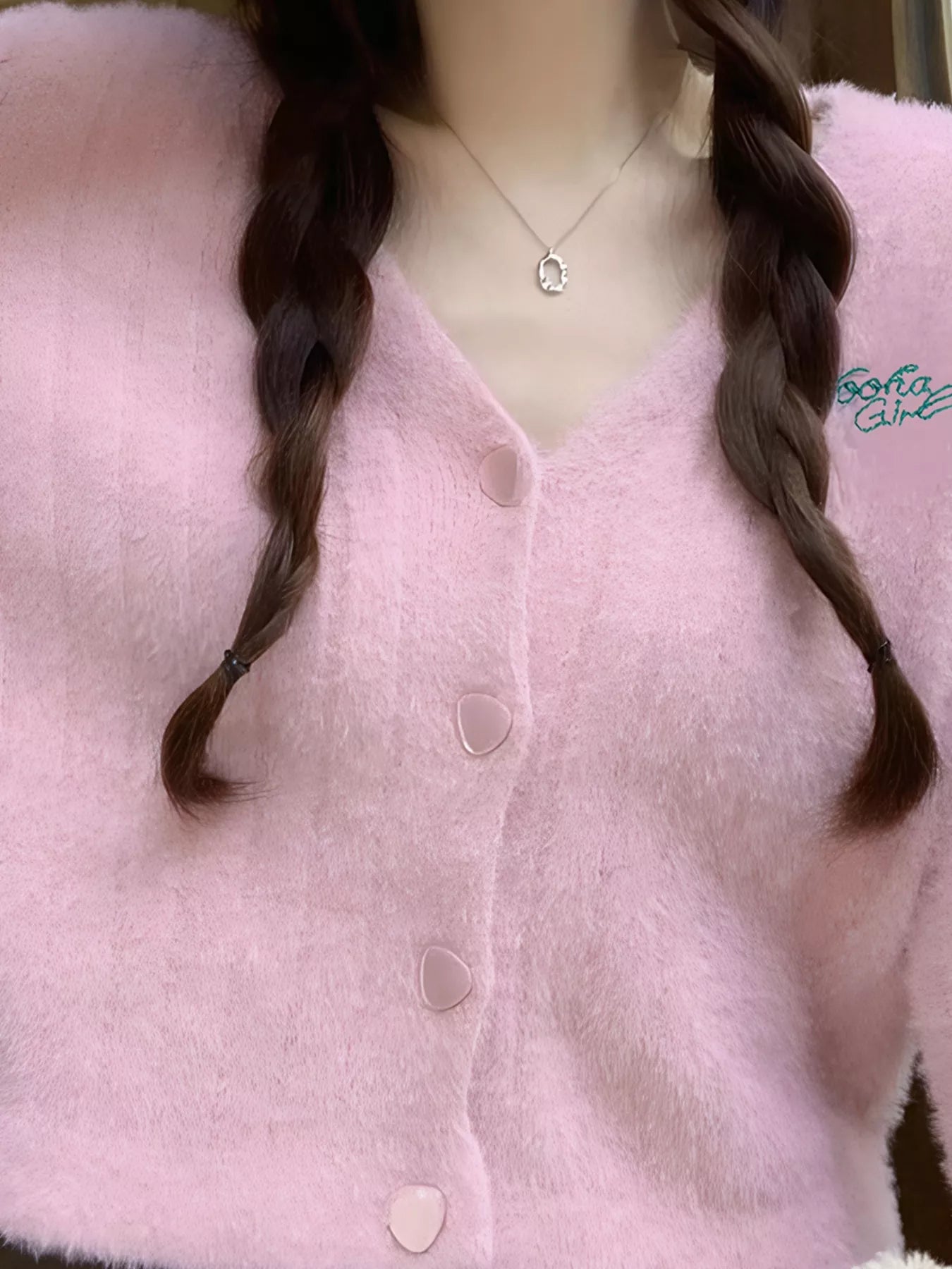 Button Up Ribbed Knit Cardigan