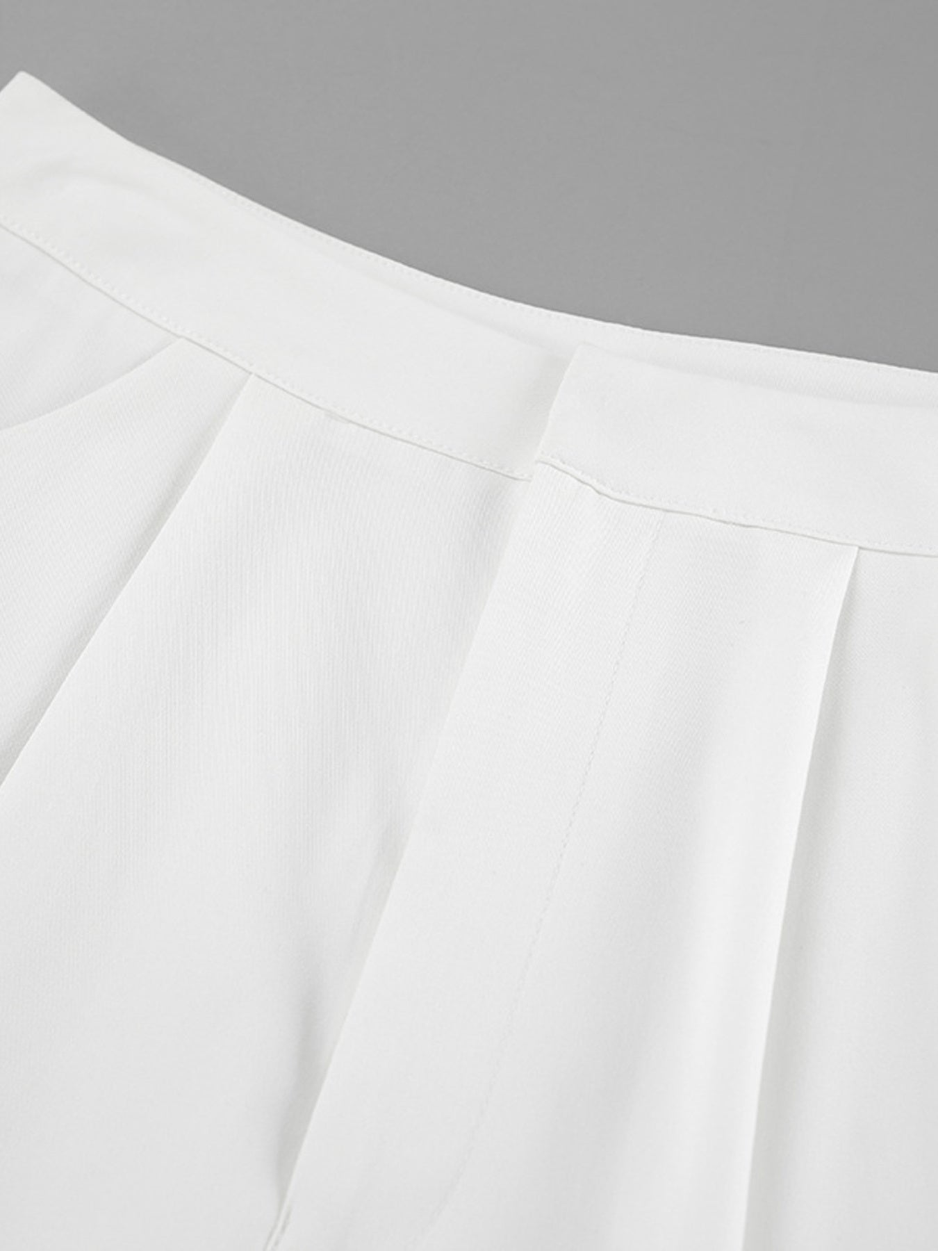 Snap Detail Long Sleeve Top and Shorts Set