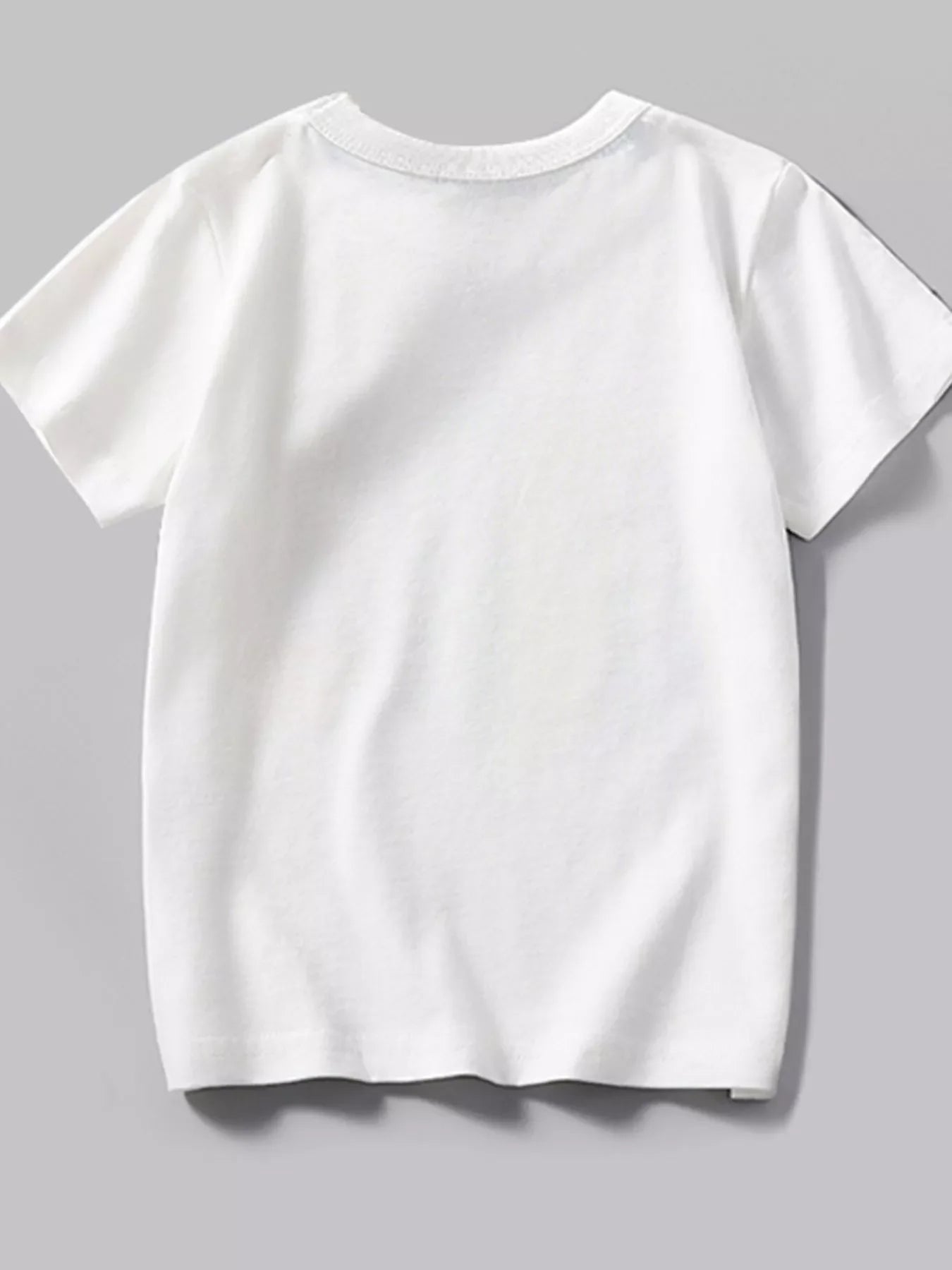 Children's Excavator Graphic Round Neck Tee