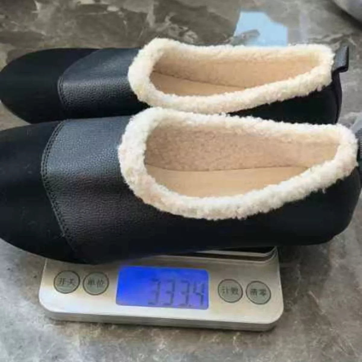 Plush-Lined Slip-Ons