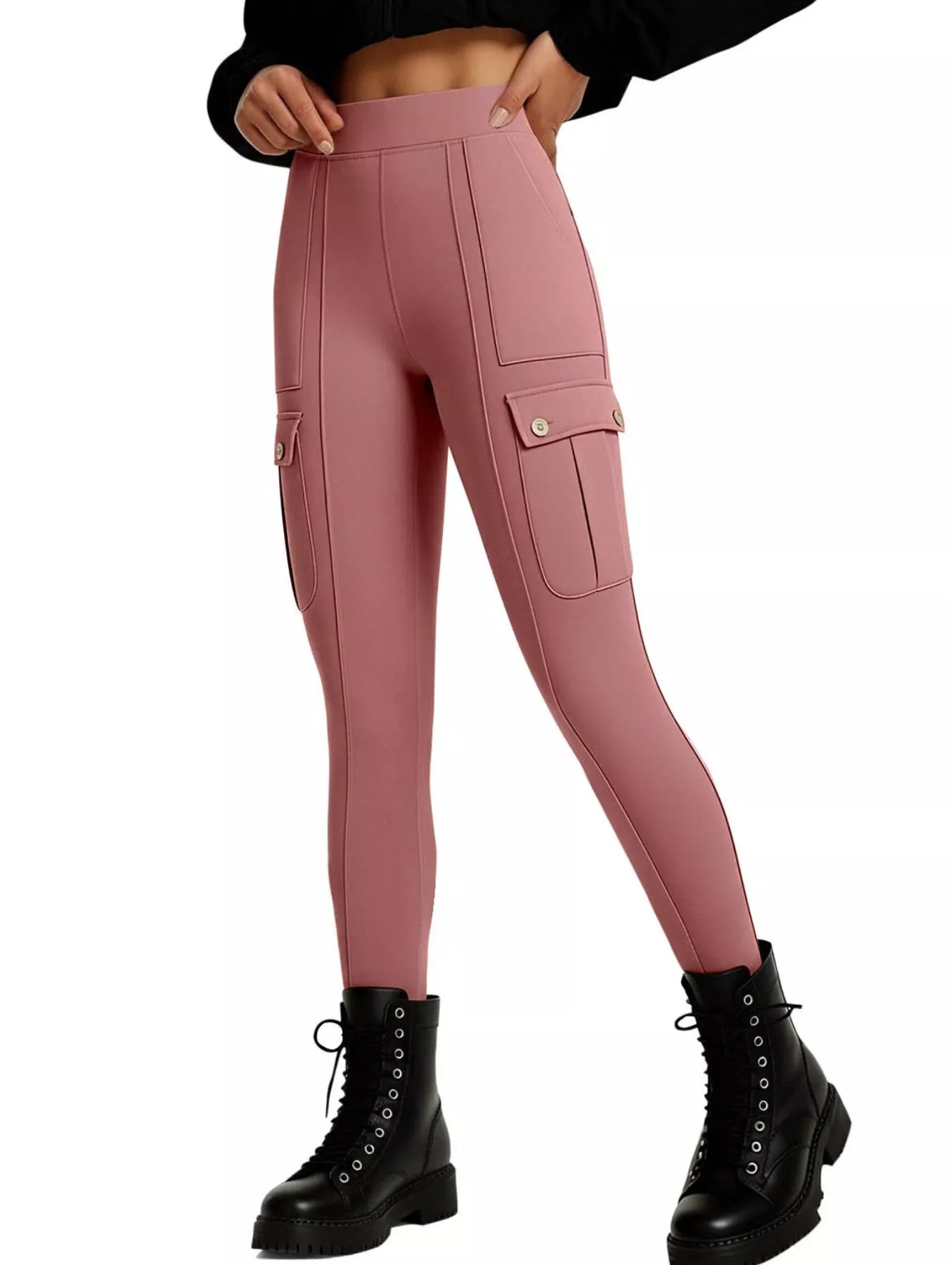 High Waist Active Pants