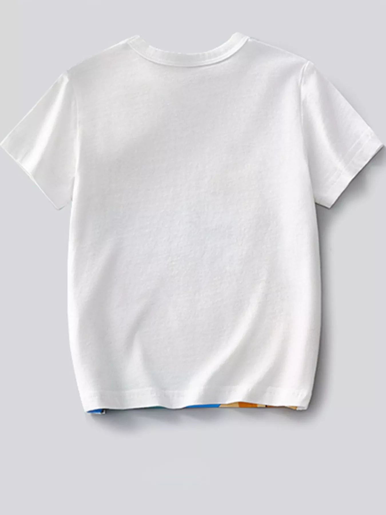 Children's Animal Print Short Sleeve T-Shirt