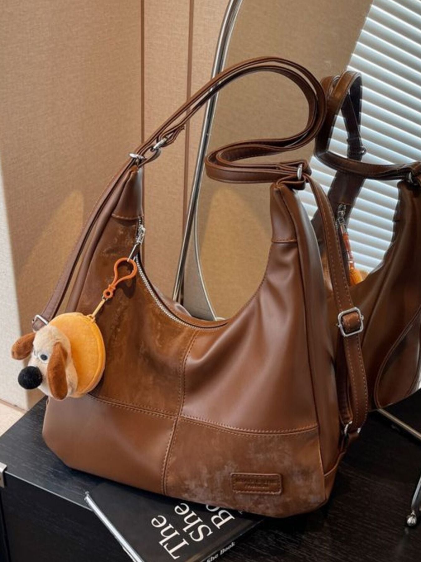Vintage Style Hobo Shoulder Bag