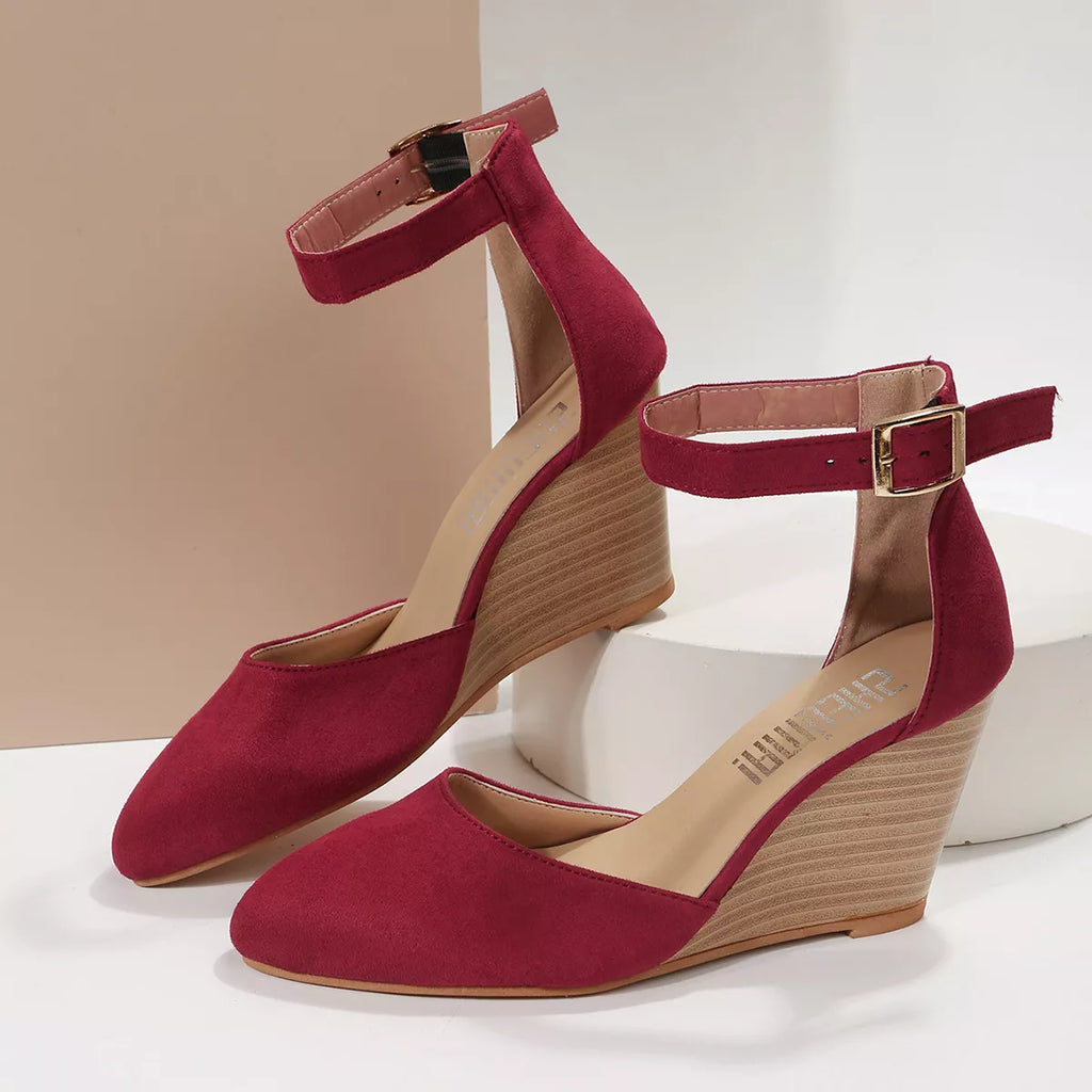 Point Toe Wedge Sandals