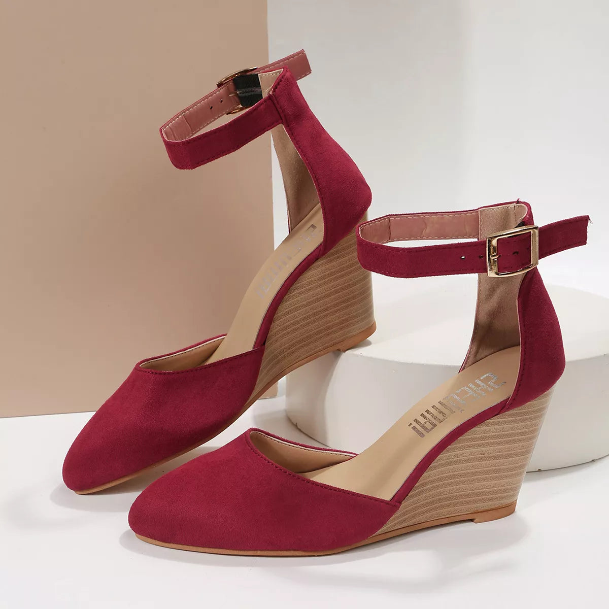 Point Toe Wedge Sandals
