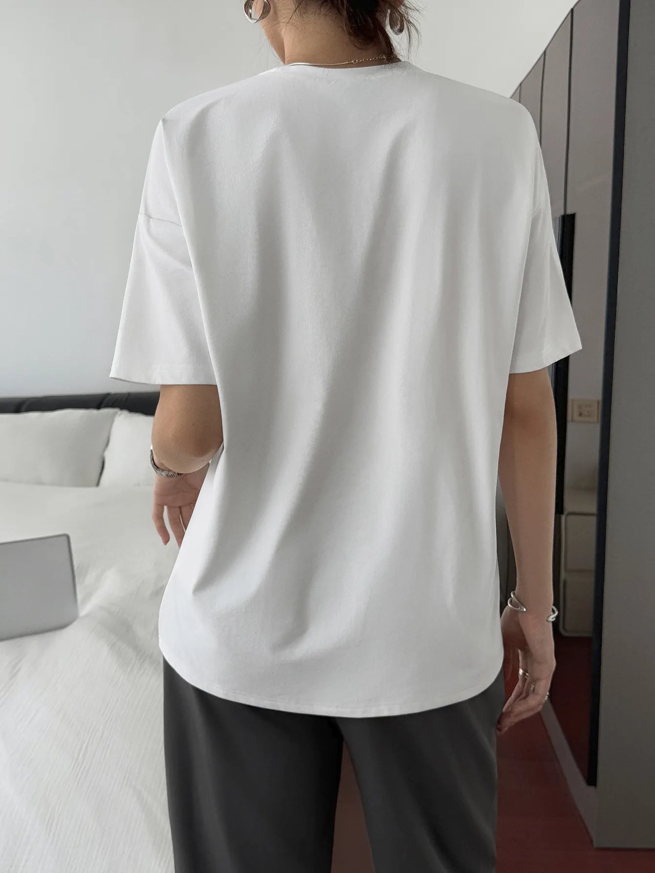 Round Neck Short Sleeve T-Shirt