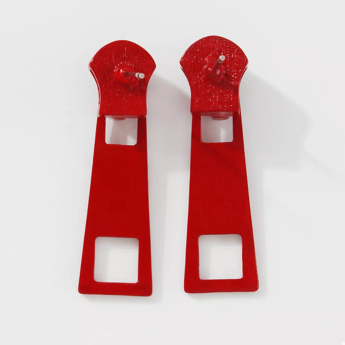 Colorful Zipper Drop Earrings