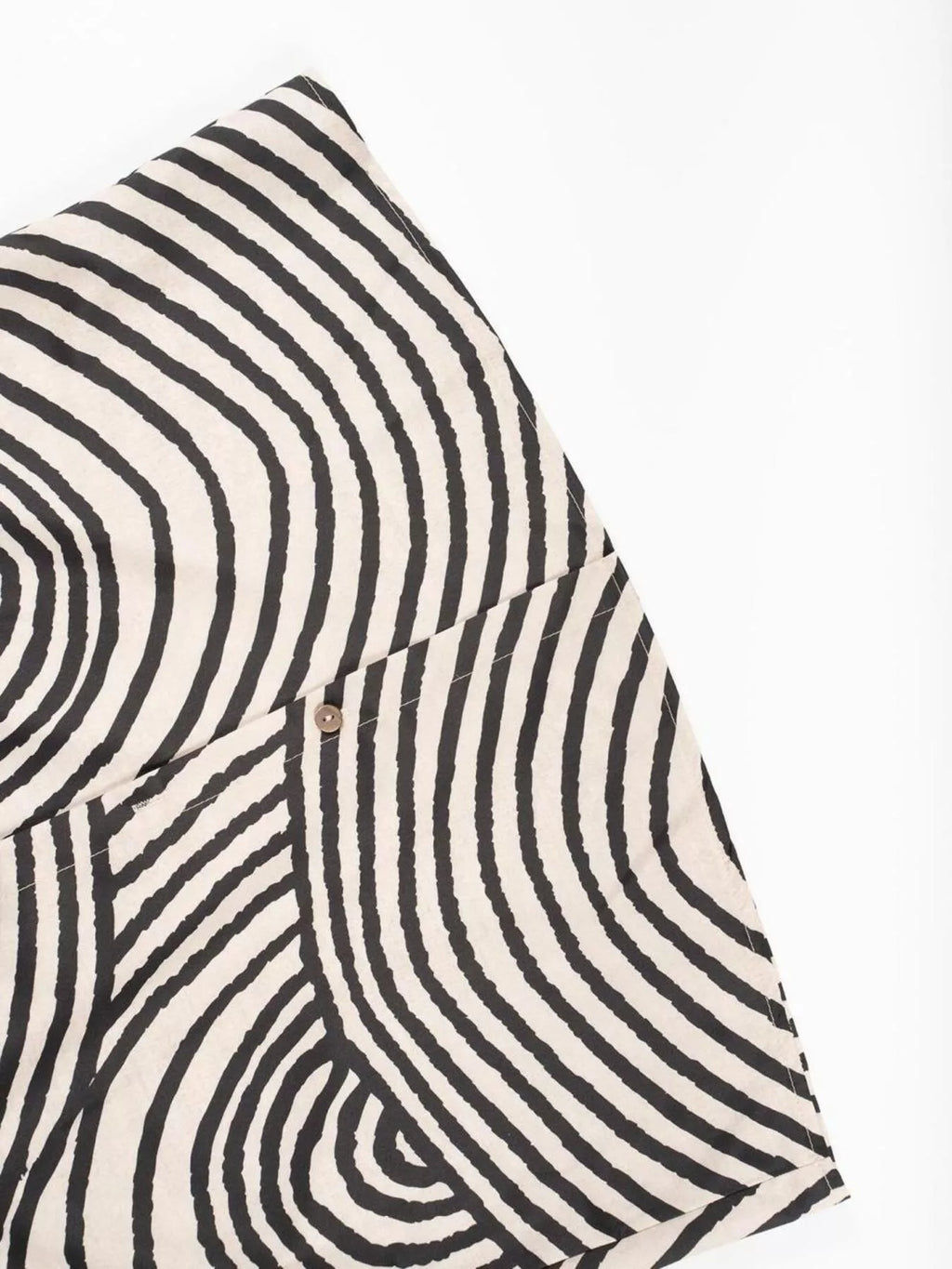Striped Print Long Sleeve Button-Down Shirt