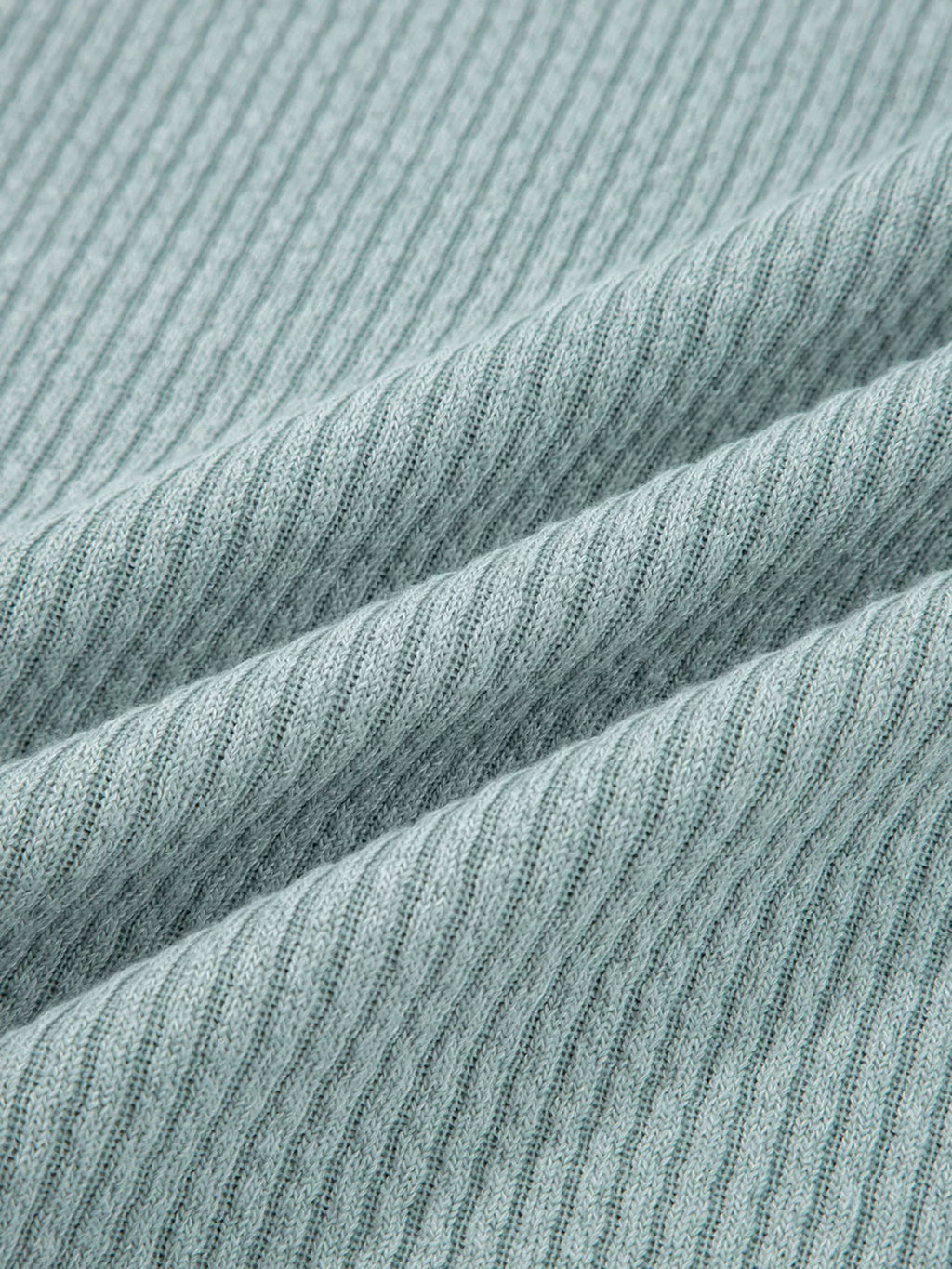 Ribbed Drop Shoulder Knit Hoodie