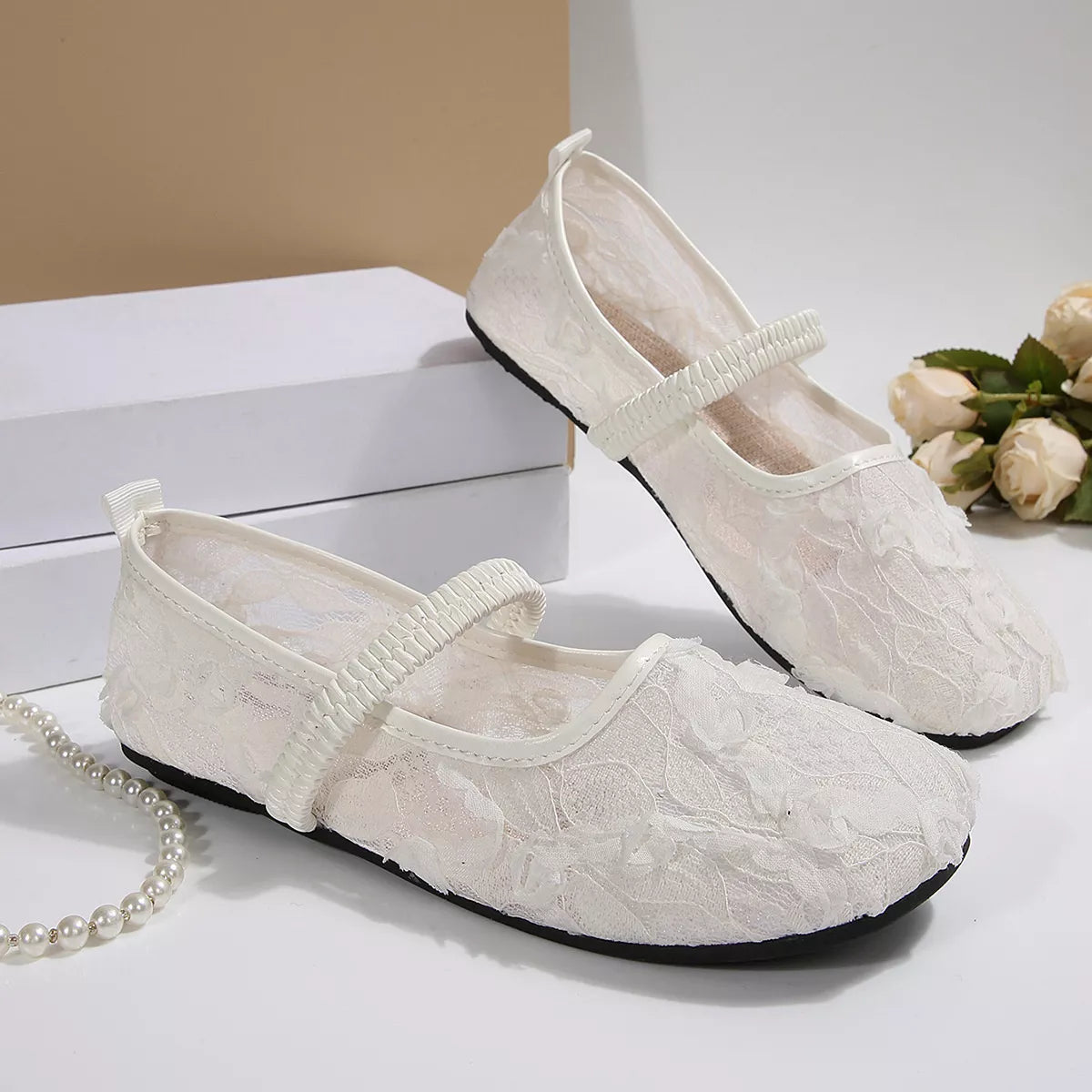 Round Toe Flats Slip-Ons