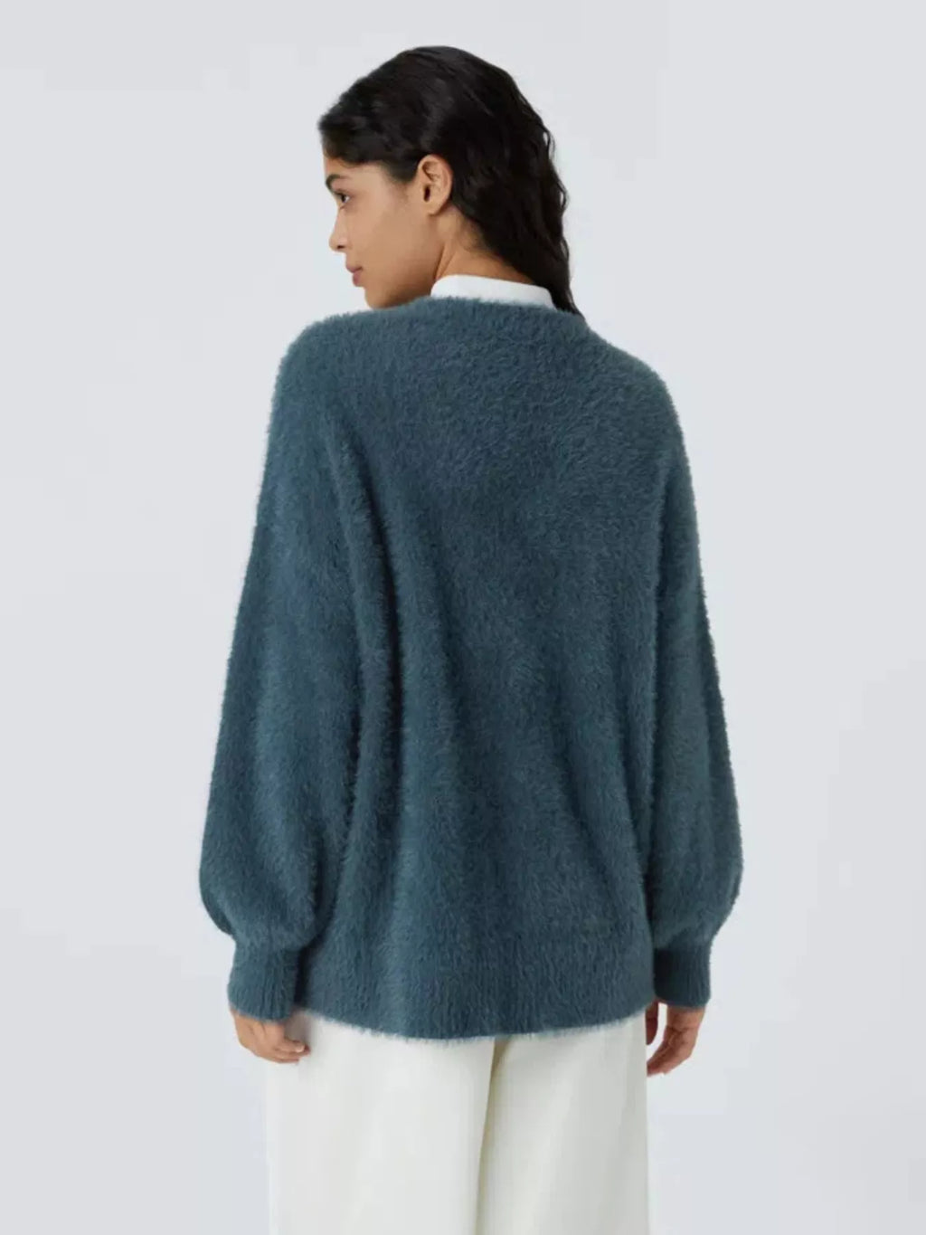 Cozy Knit Button-Down Cardigan