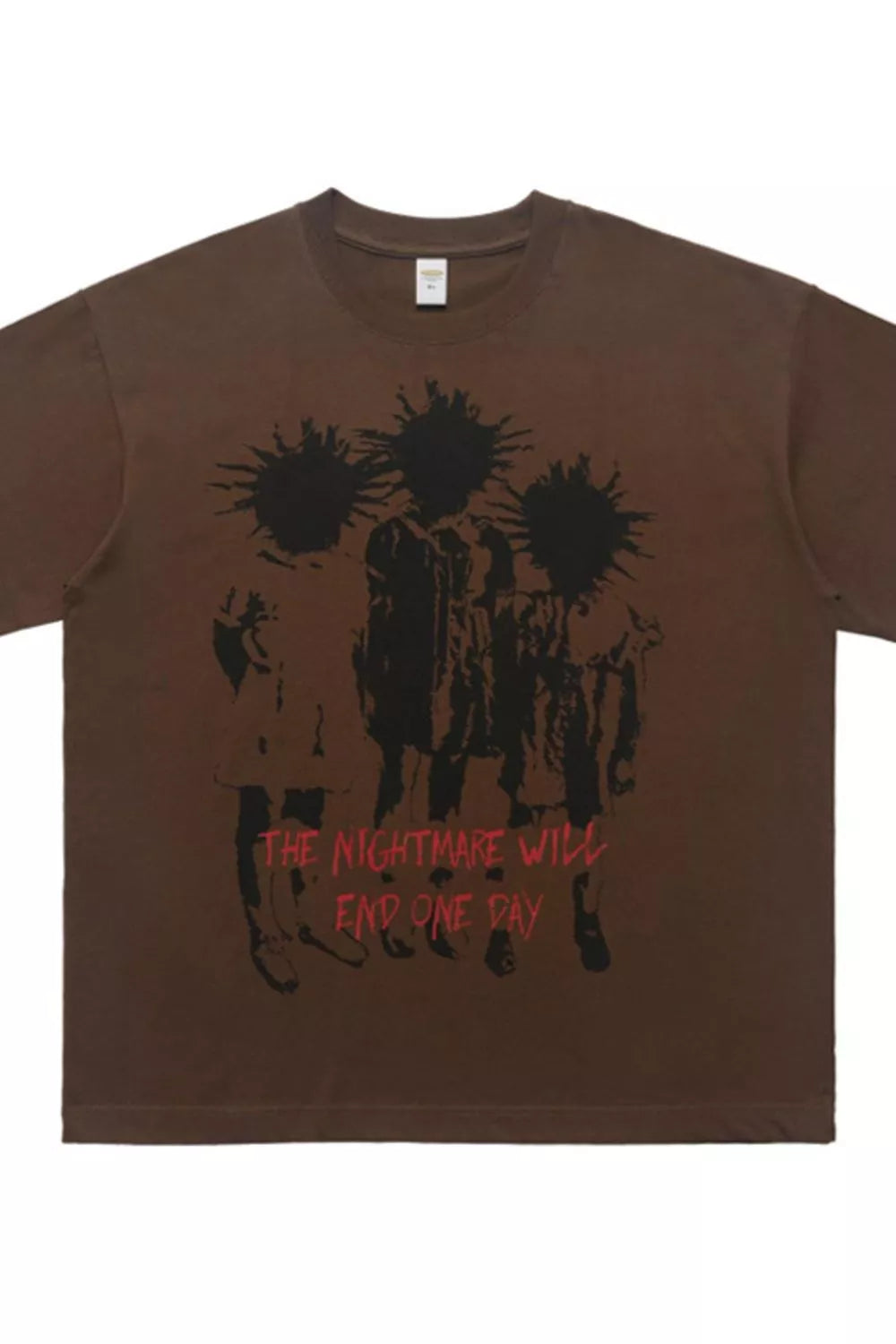 Men's Graphic Round Neck Oversized T-Shirt